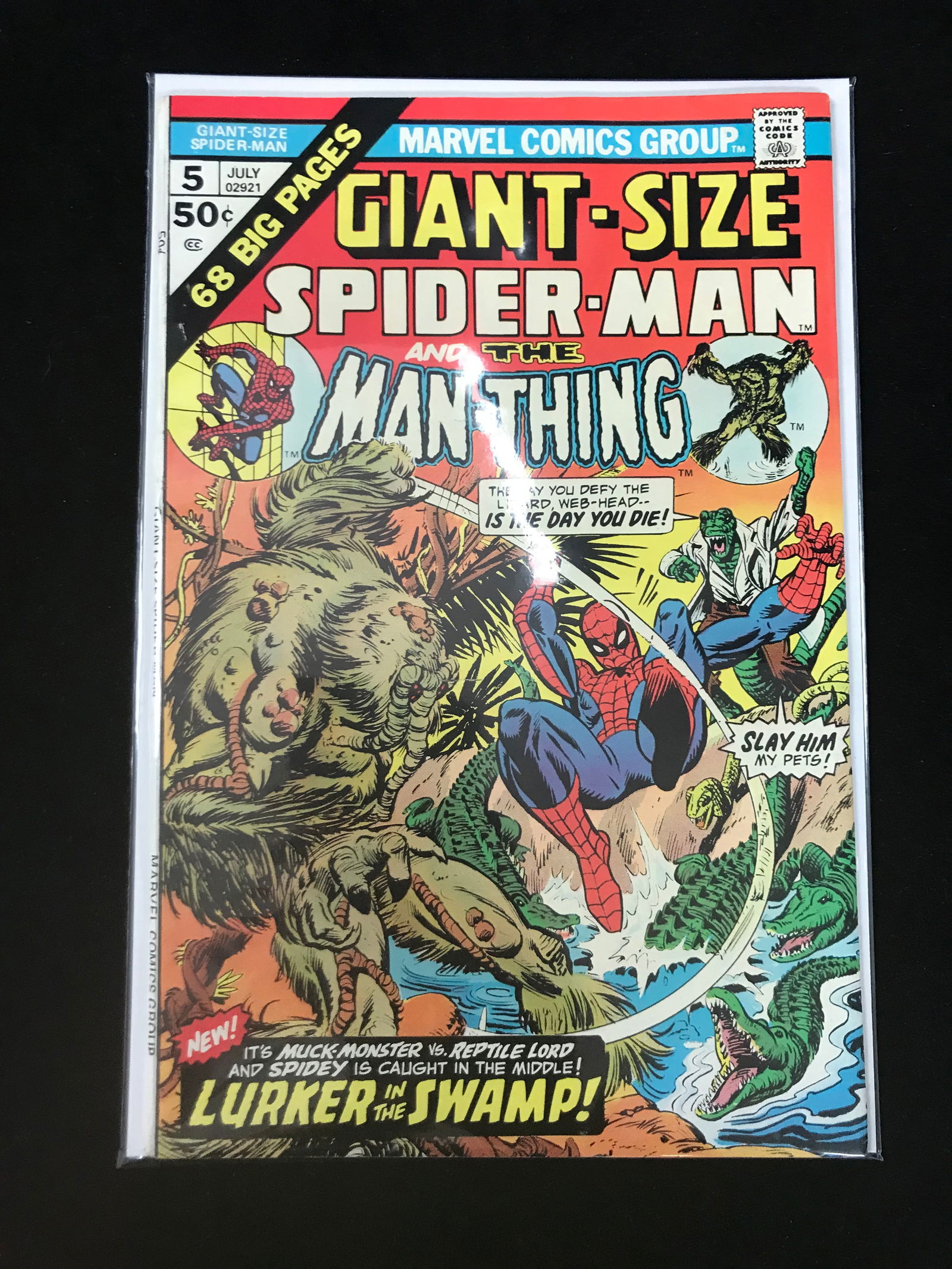 MARVEL COMICS GIANT SIZE SPIDER-MAN NO.5 (1 of 1)