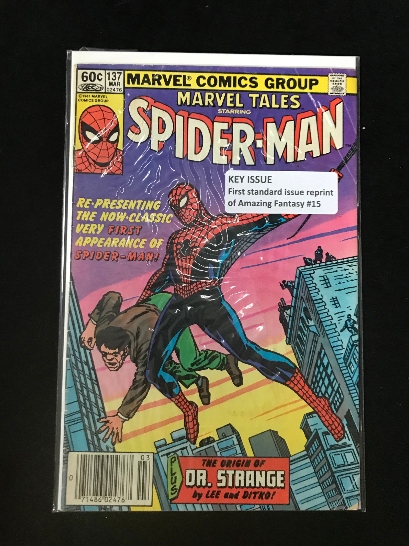 MARVEL COMICS MARVEL TALES SPIDER-MAN NO.137 (1 of 1)