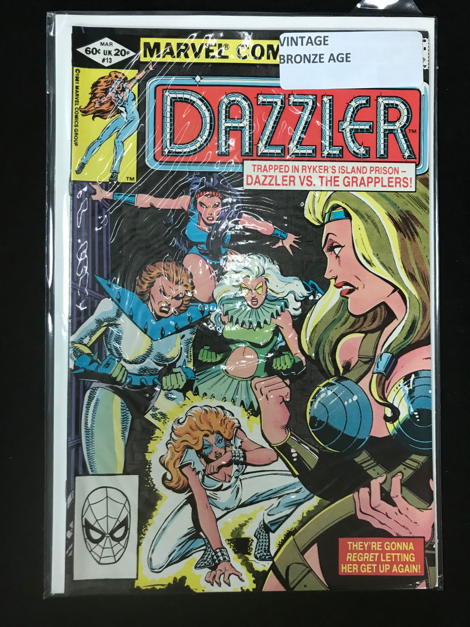 MARVEL COMICS DAZZLER NO.13 (1 of 1)