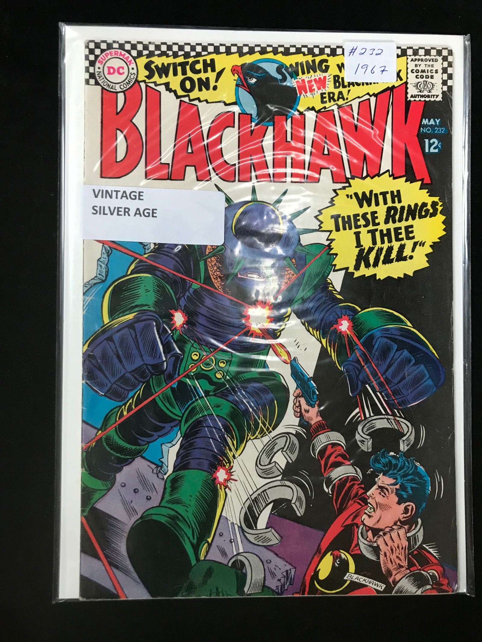 DC COMICS BLACKHAWK NO.232 (1 of 1)