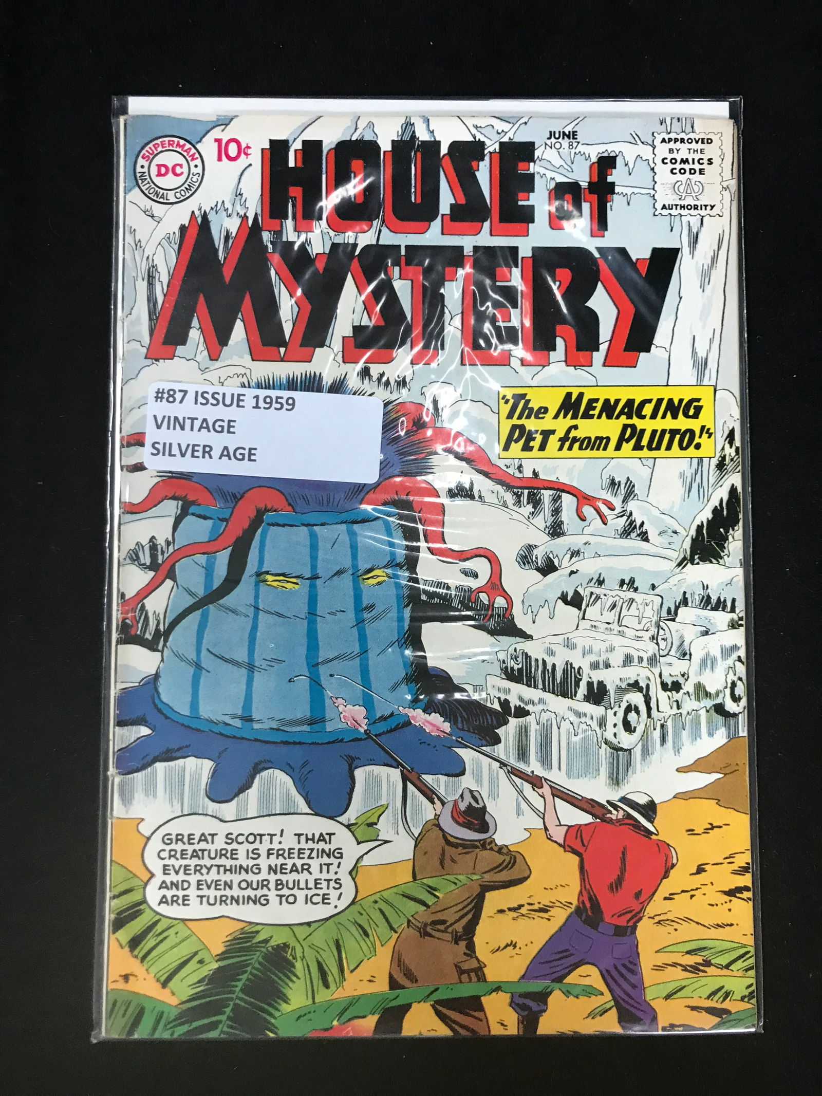 1959 DC COMICS HOUSE OF MYSTERY NO.87 (1 of 1)