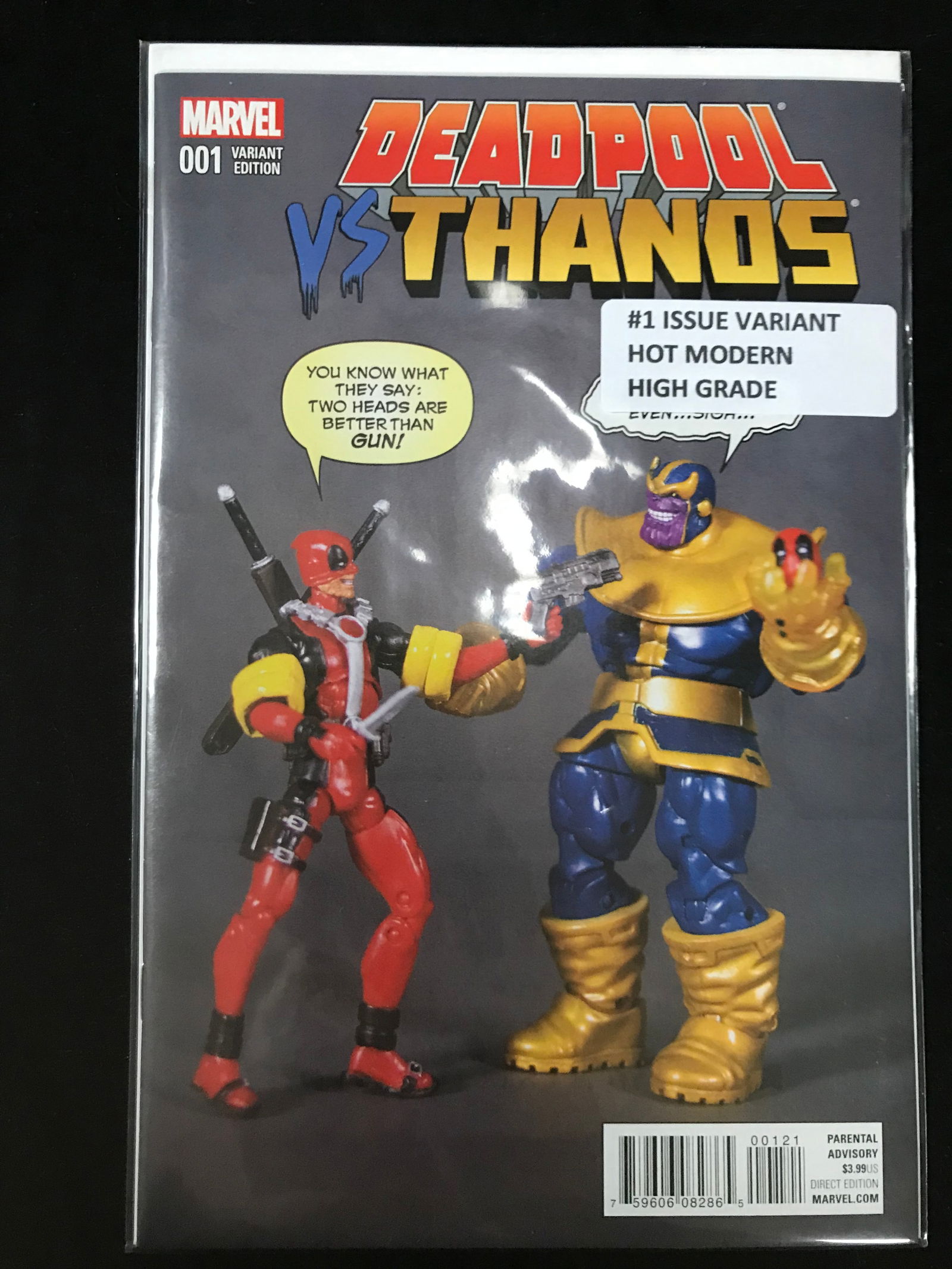 MARVEL COMICS DEADPOOL VS. THANOS NO.1 (1 of 1)