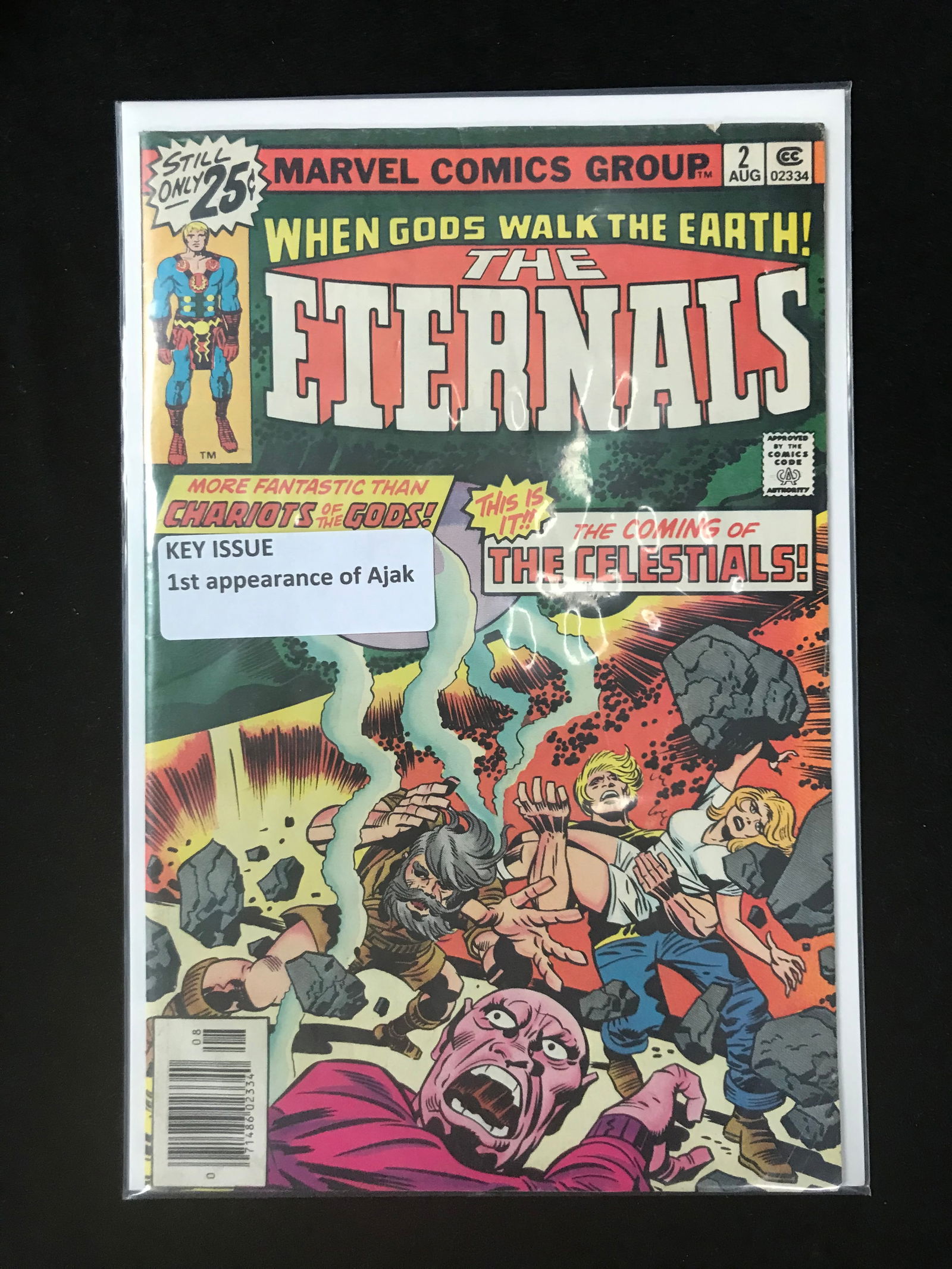 MARVEL COMICS THE ETERNALS NO.2 (1ST APP. OF AJAK) (1 of 1)