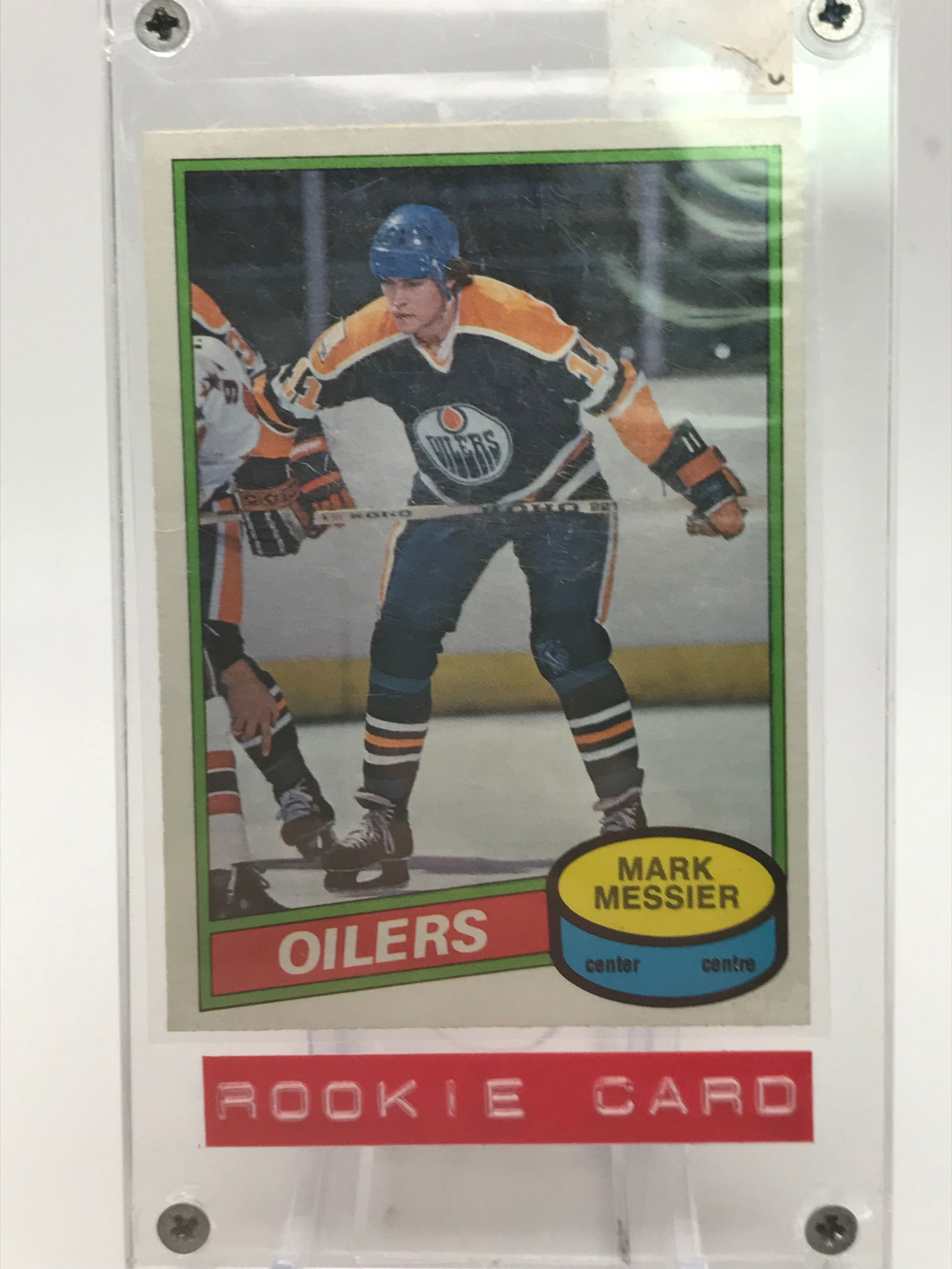 1980-81 O PEE CHEE MARK MESSIER ROOKIE CARD (1 of 2)