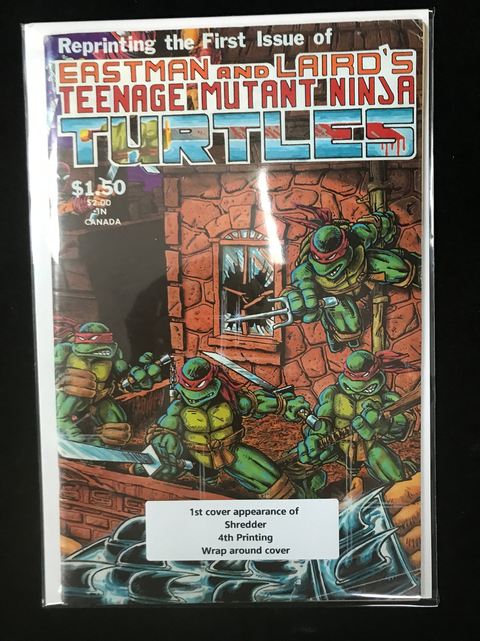 EASTMAN AND LAIRDS TEENAGE MUTANT NINJA TURTLES NO.1: Prices are in Canadian dollars