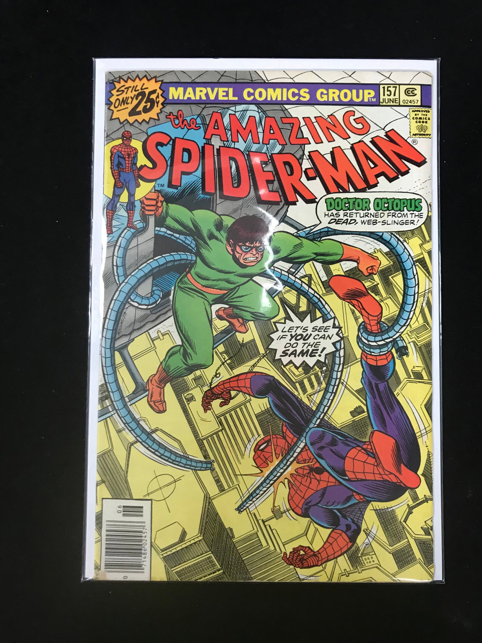 MARVEL COMCIS THE AMAZING SPIDER-MAN NO.157 (1 of 1)