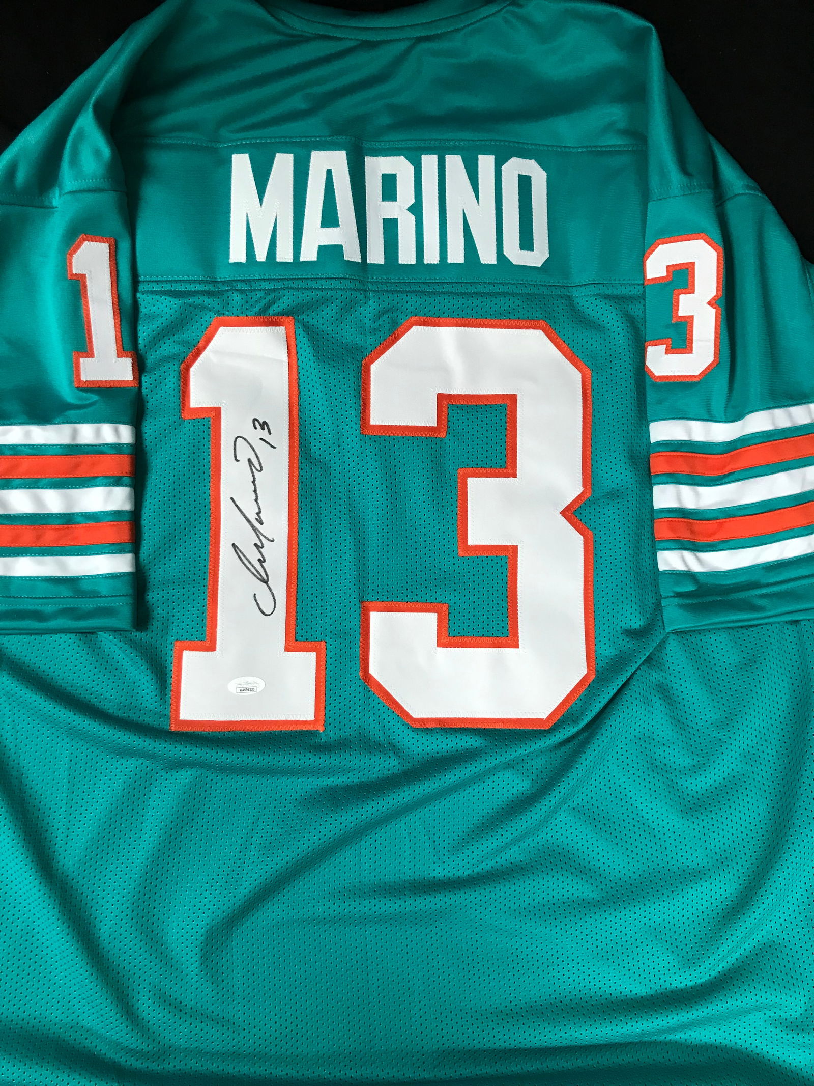 DAN MARINO SIGNED MIAMI DOLPHINS JERSEY (JSA COA) (1 of 3)