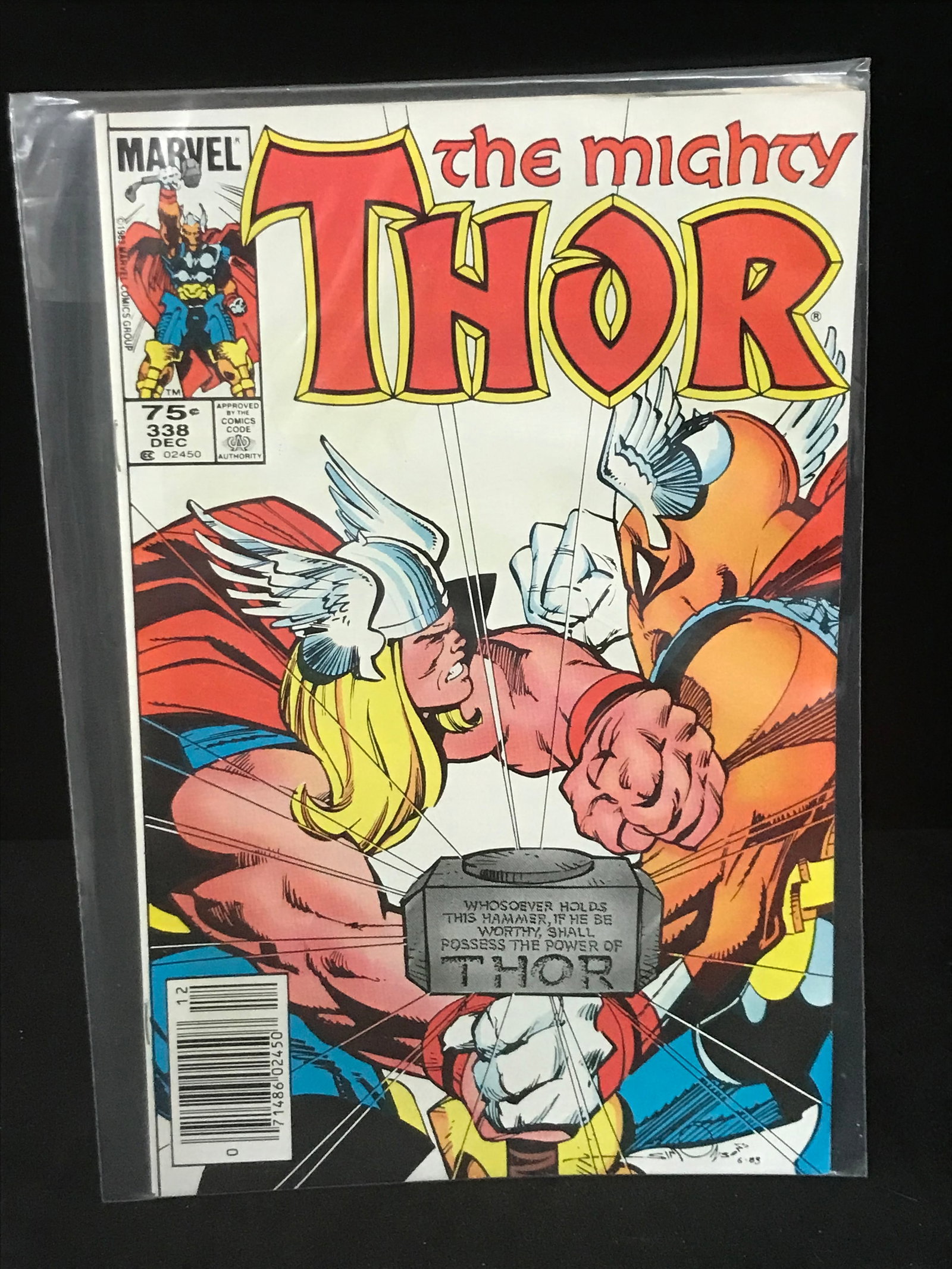 MARVEL COMICS THE MIGHTY THOR NO.338: Prices are in Canadian dollars