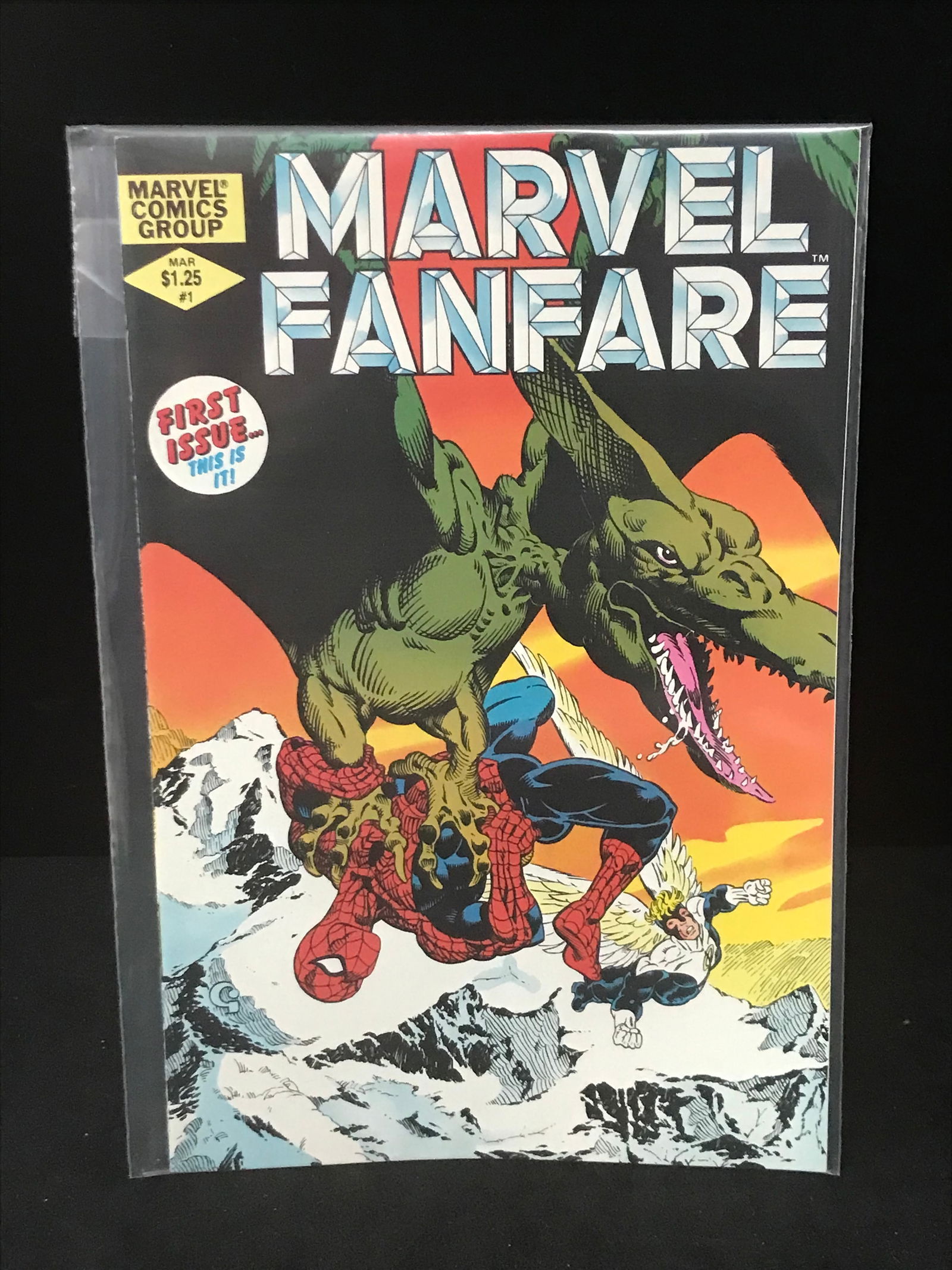 MARVEL COMICS MARVEL FANFARE NO.1 (1 of 1)