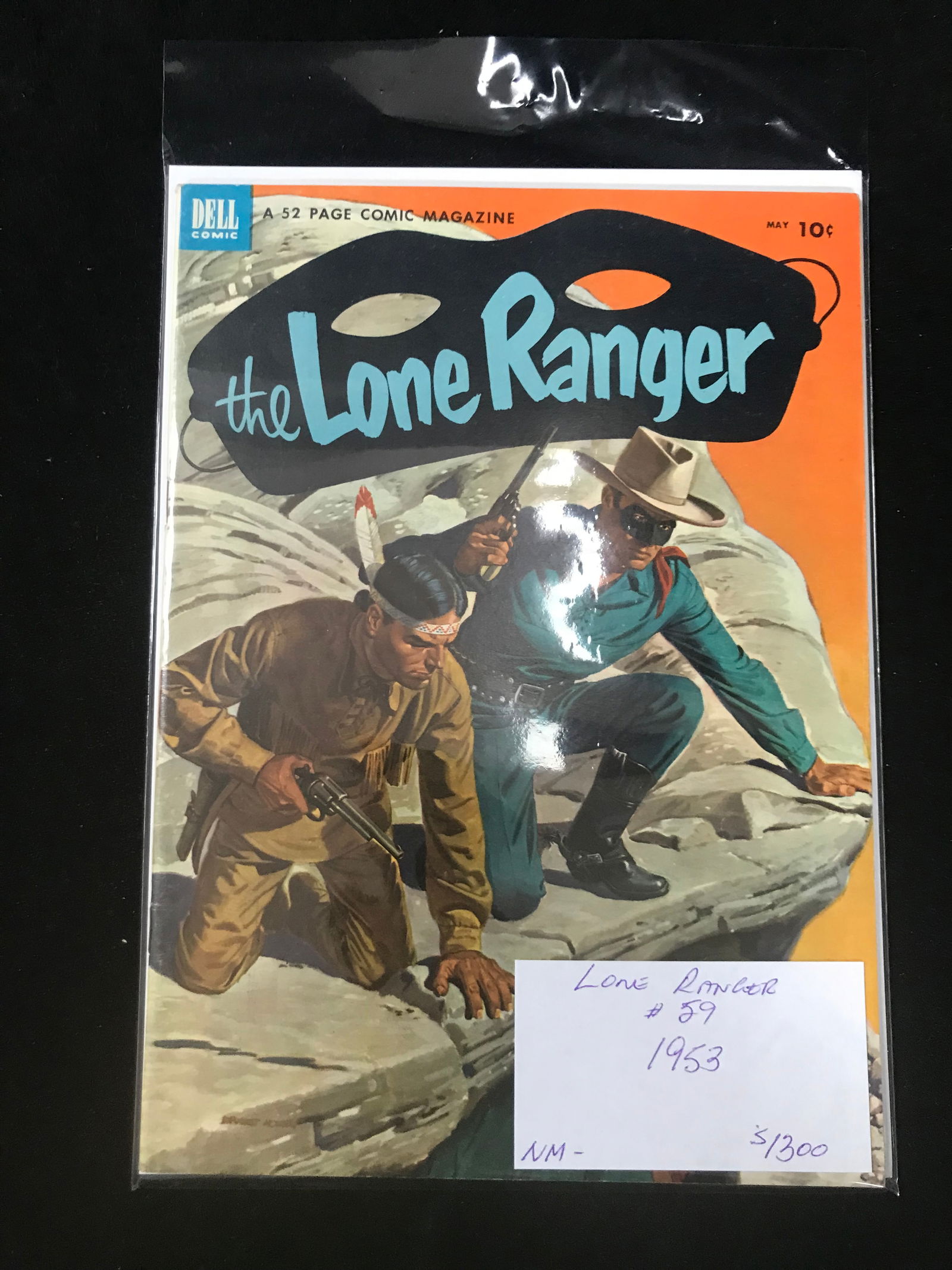 1953 DELL COMICS THE LONE TANGER NO.59 (1 of 1)