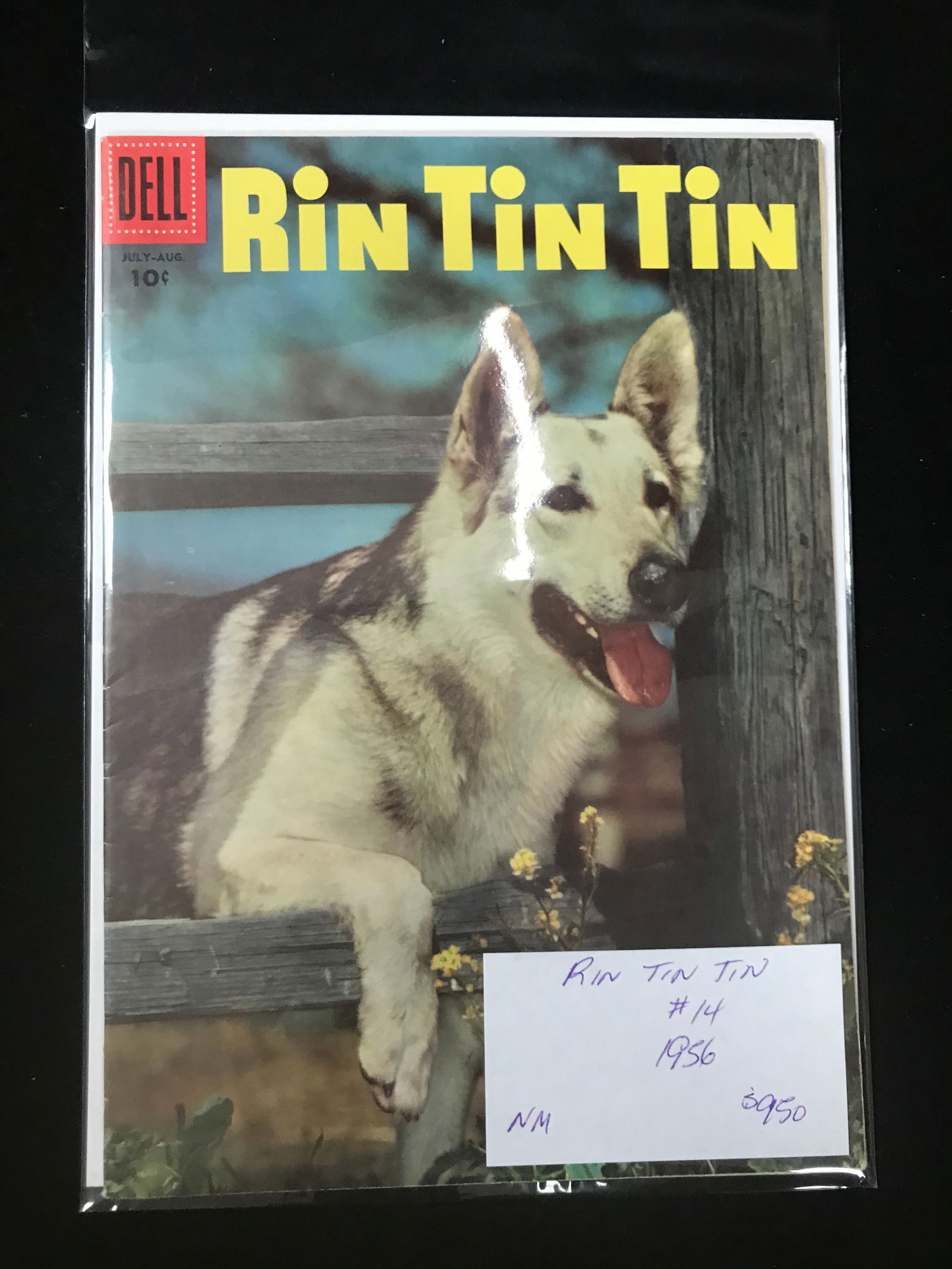 1956 DELL COMICS RIN TIN TIN NO.14 (1 of 1)