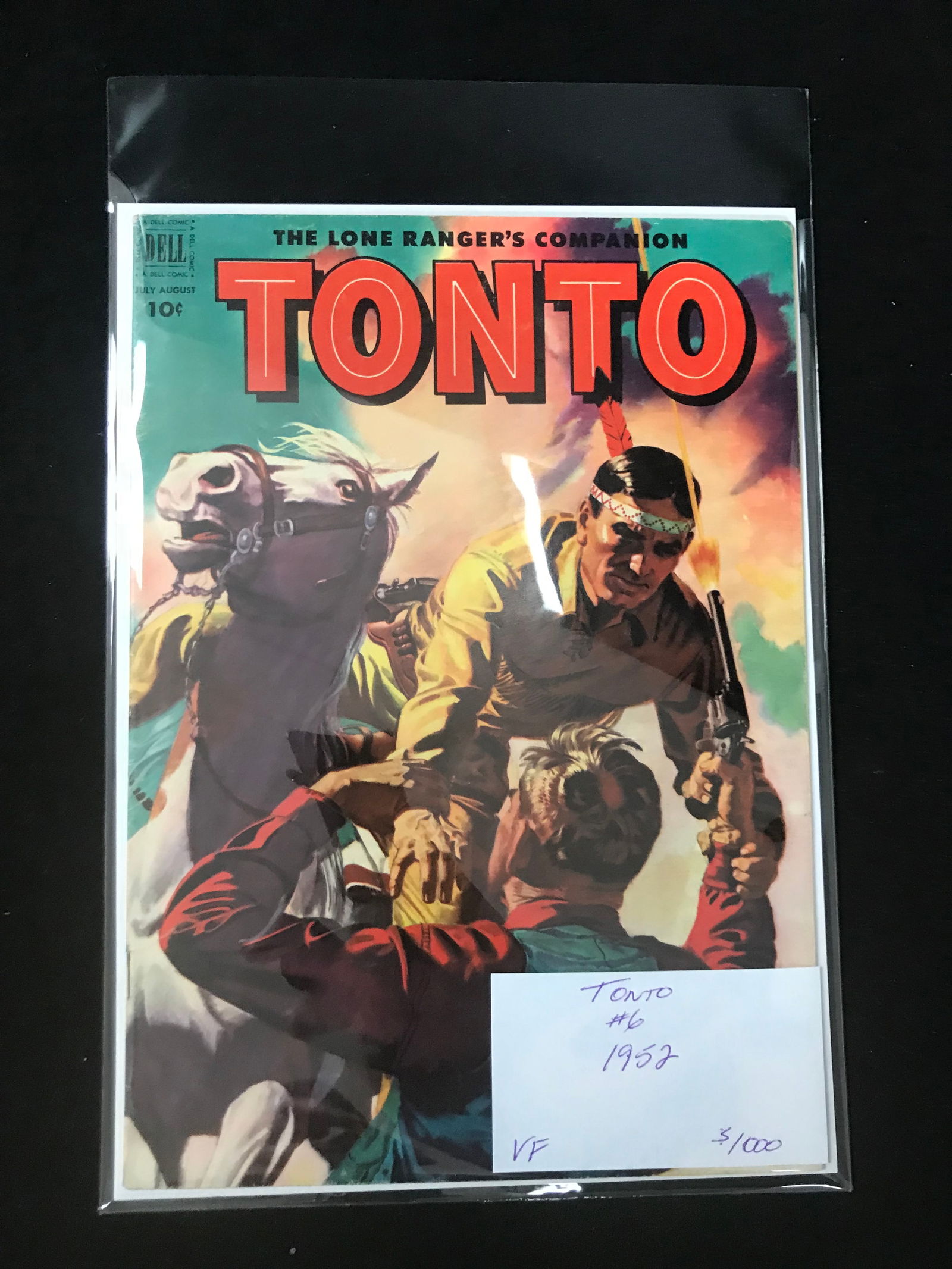 1952  DELL COMICS TONTO NO.6 (1 of 1)