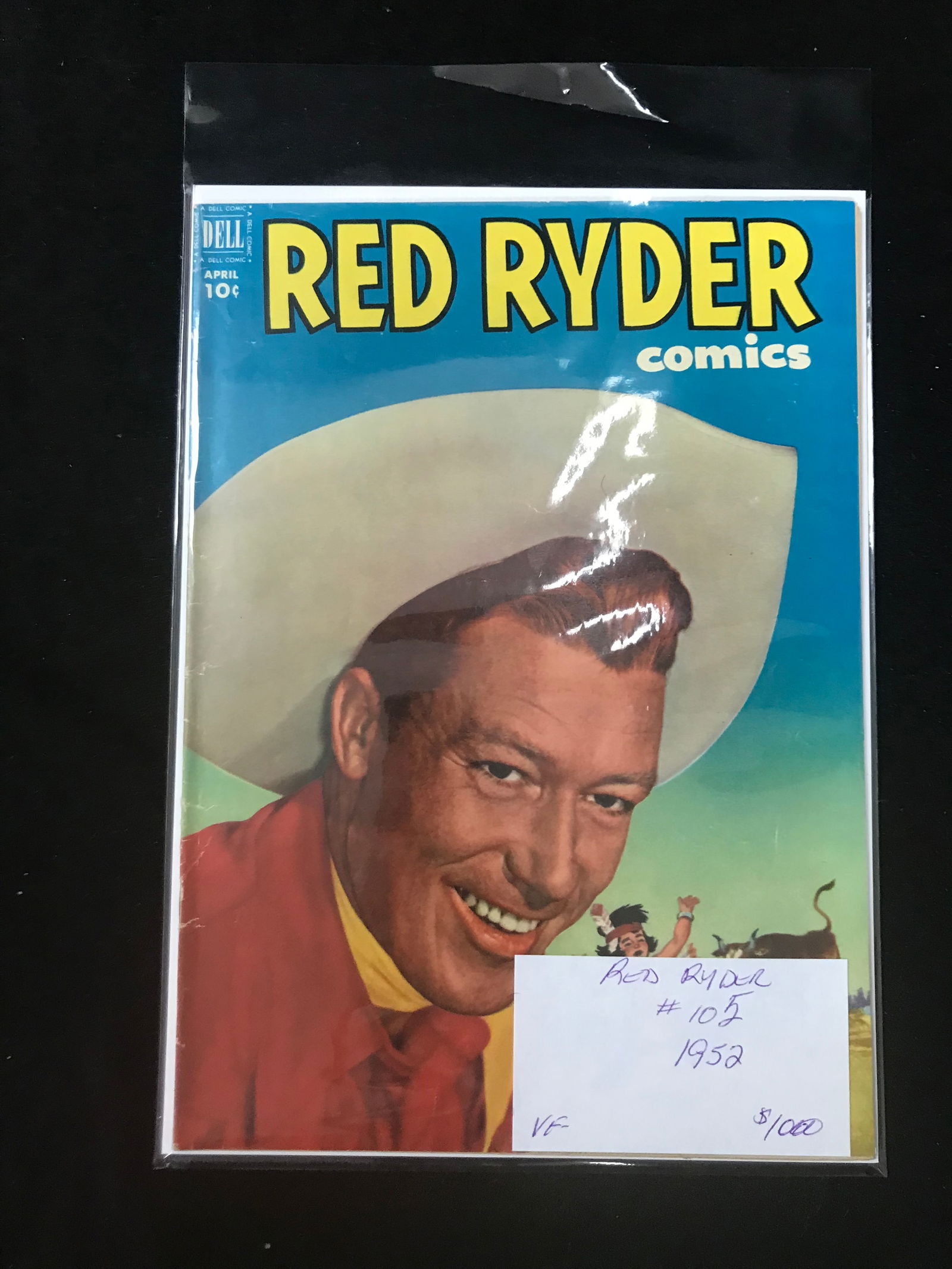 1952  DELL COMICS RED RYDER NO.105 (1 of 1)
