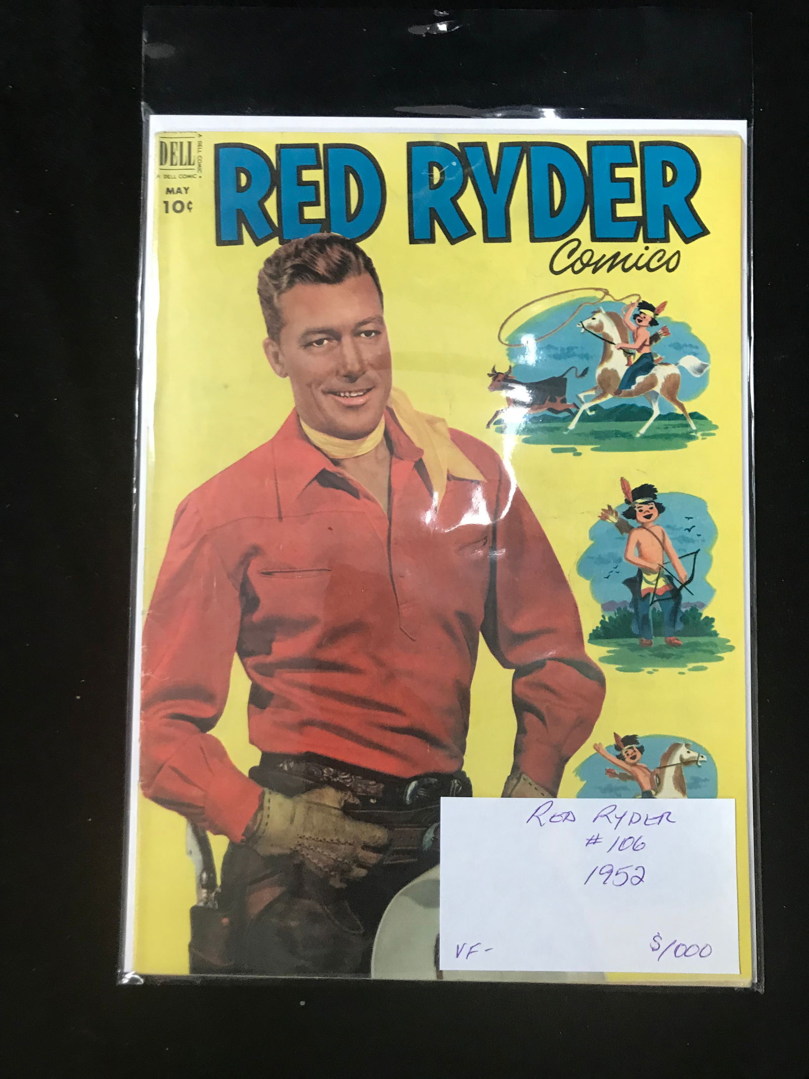 1952 DELL COMICS RED RYDER NO.106 (1 of 1)