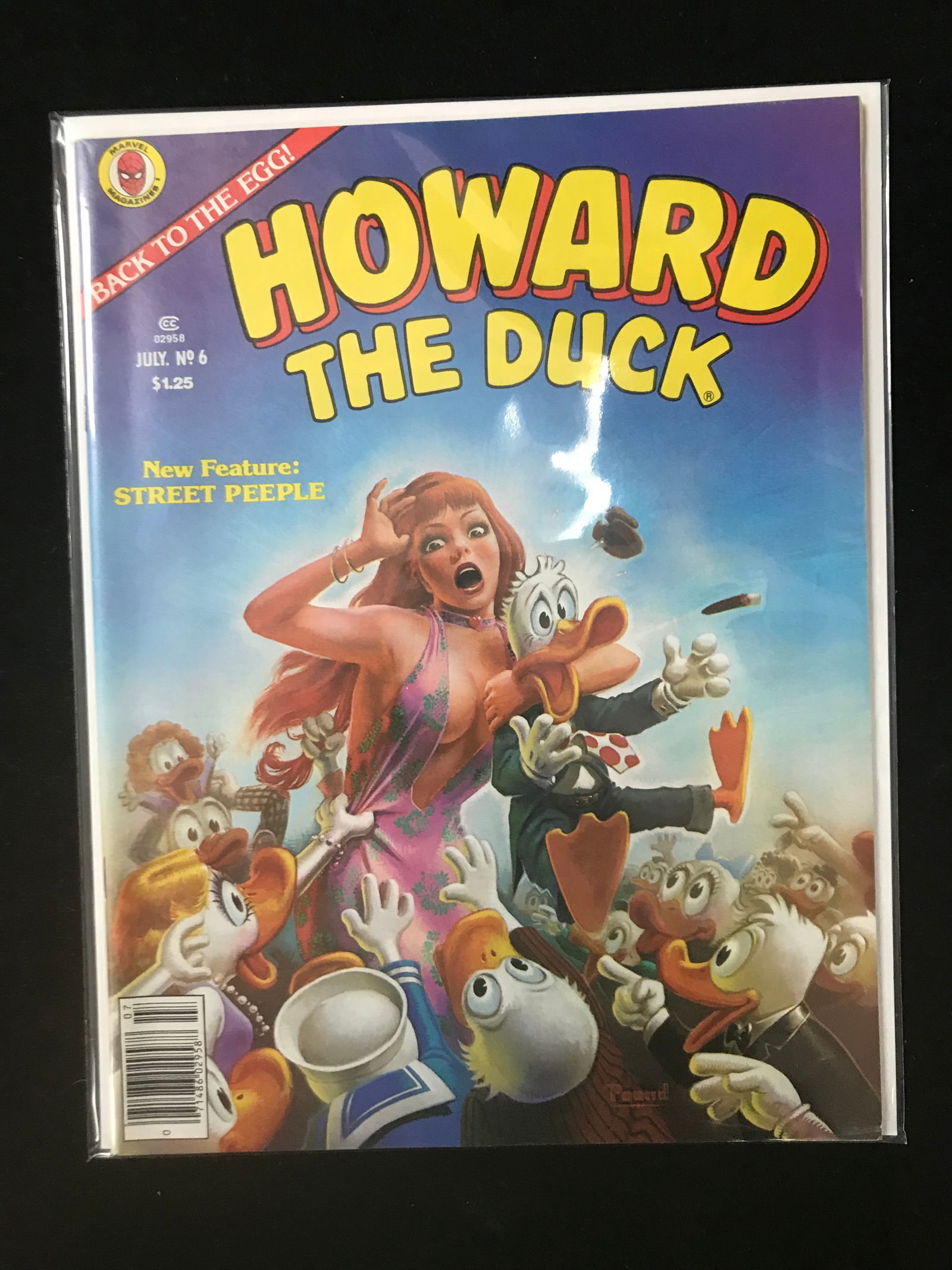 MARVEL GRAPHIC COMICS HOWARD THE DUCK: Prices are in Canadian dollars