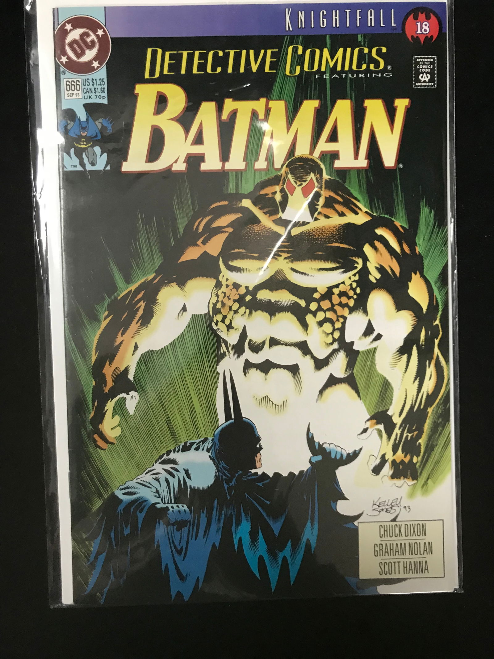 DC COMICS BATMAN KNIGHTFALL NO.666 (1 of 1)