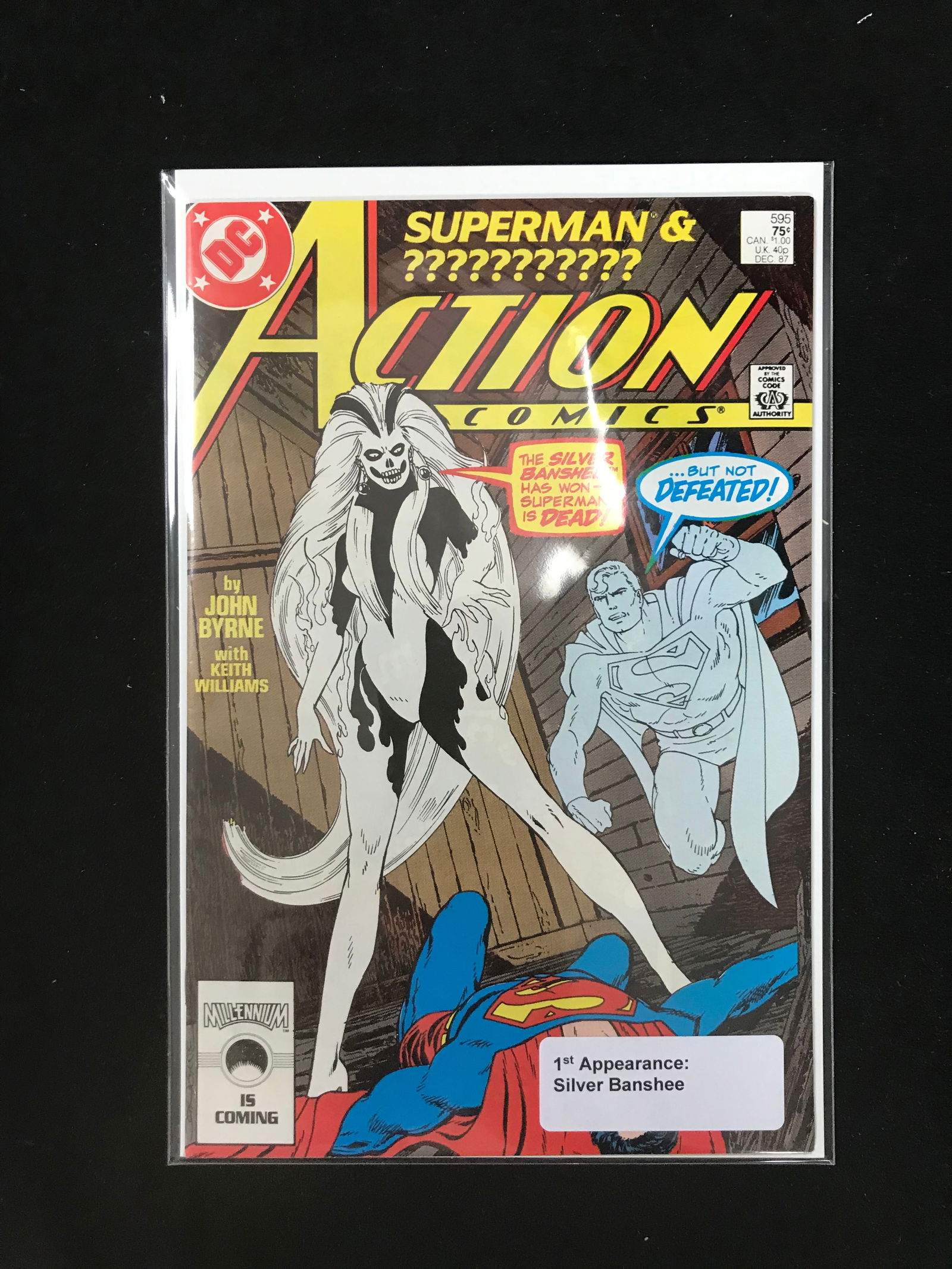 DC COMICS ACTION NO.595 (1ST APPEARANCE SILVER BANCHEE) (1 of 1)