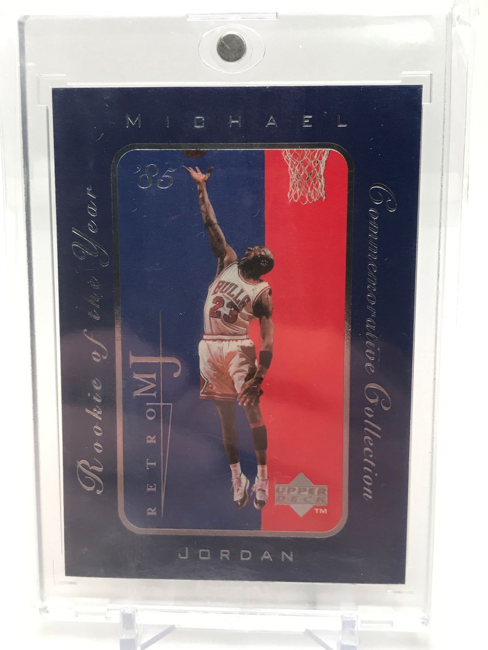 1998 UPPER DECK MICHAEL JORDAN RETRO ROOKIE OF THE YEAR (1 of 2)