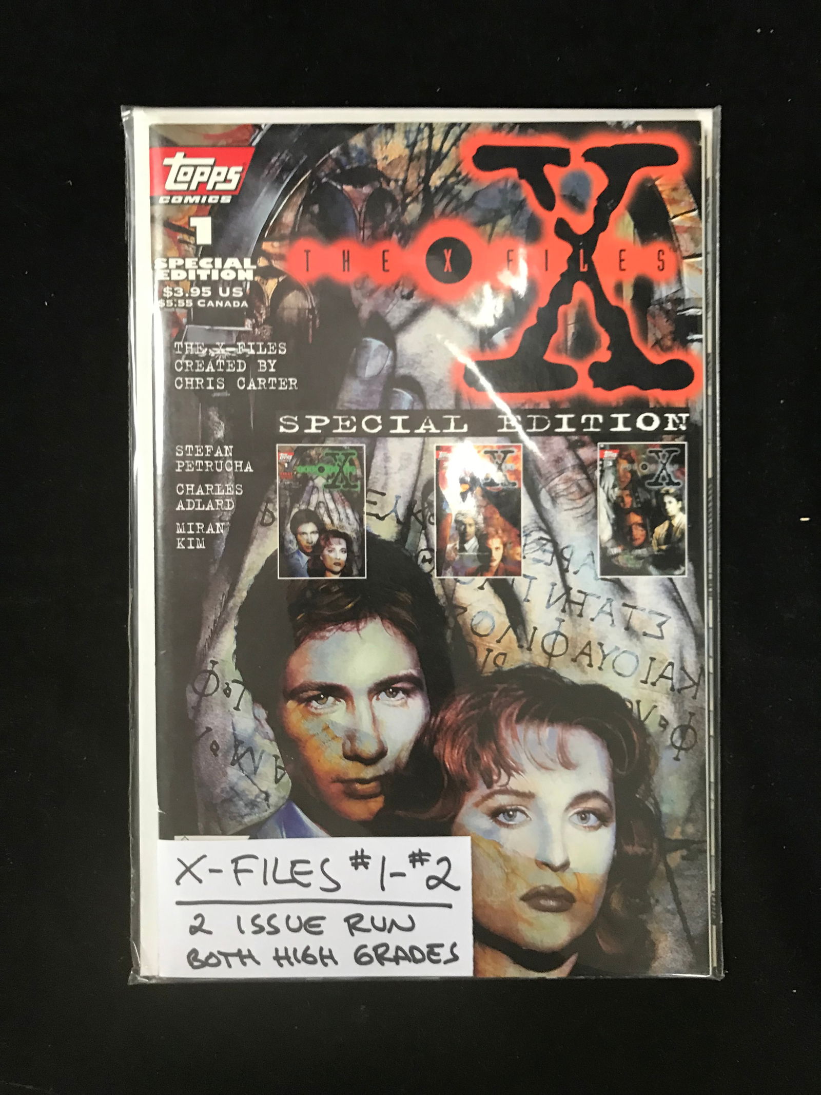 TOPPS COMICS THE X FILES NO.1 AND NO.2 (1 of 1)