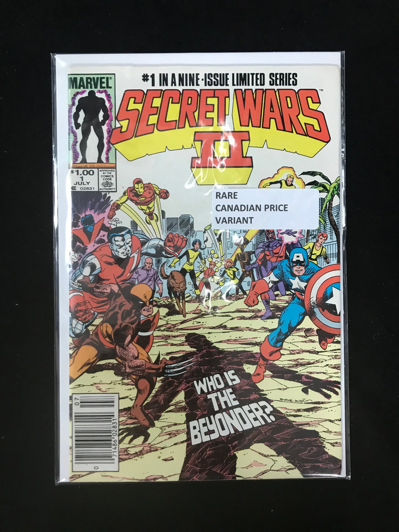 MARVEL COMICS SECRET WARS NO.1 (1 of 1)