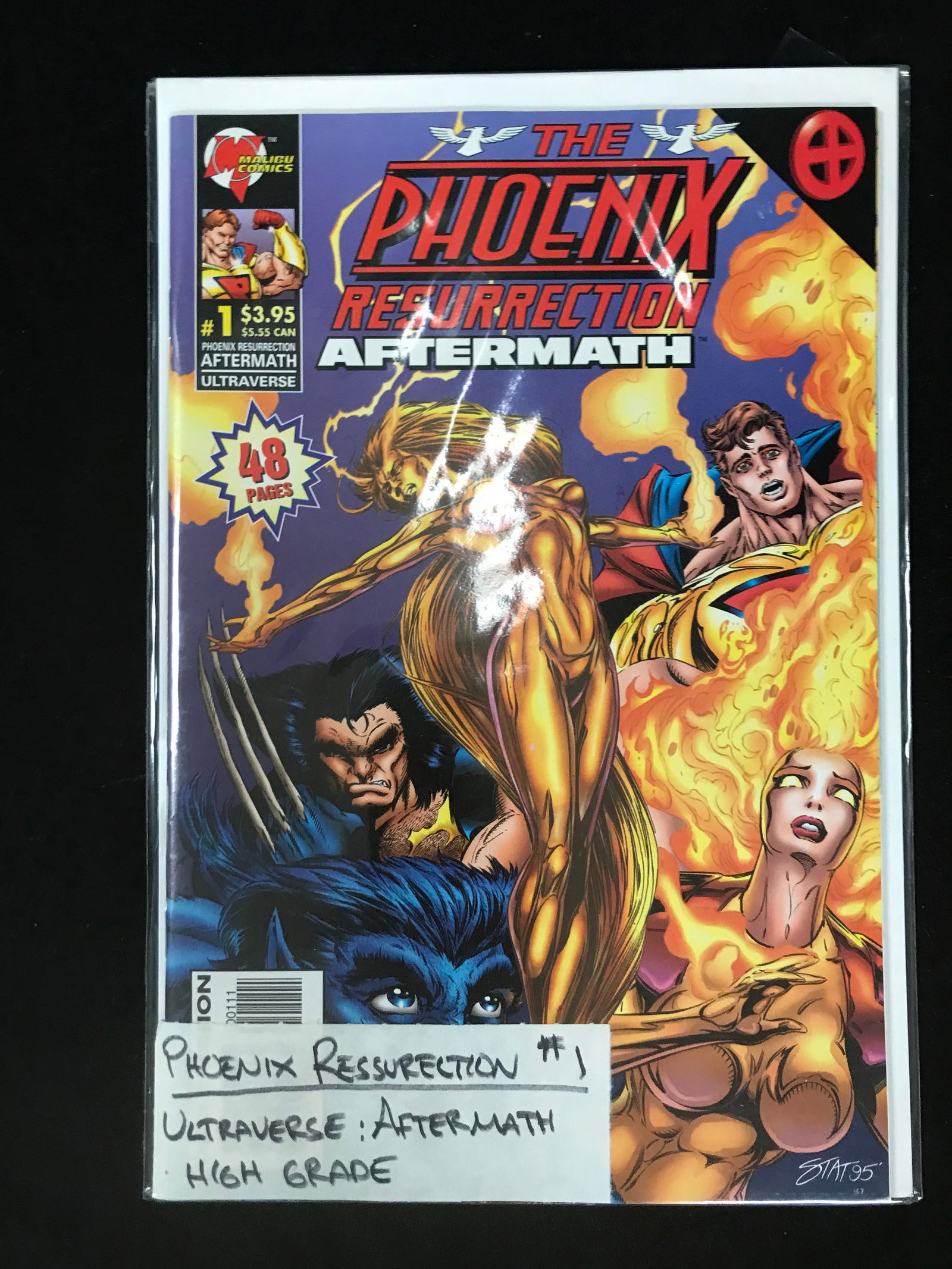 MALIBU COMICS NO.1 PHOENIX RESSURECTION (1 of 1)