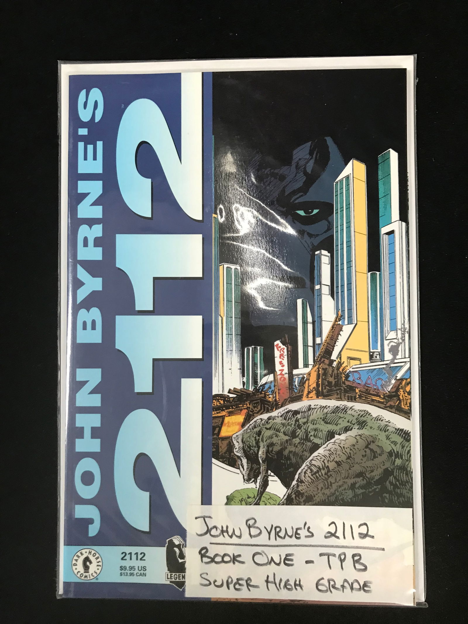 DARK HORSE COMICS NO.1 JOHN BYRNE'S 2122 (1 of 1)