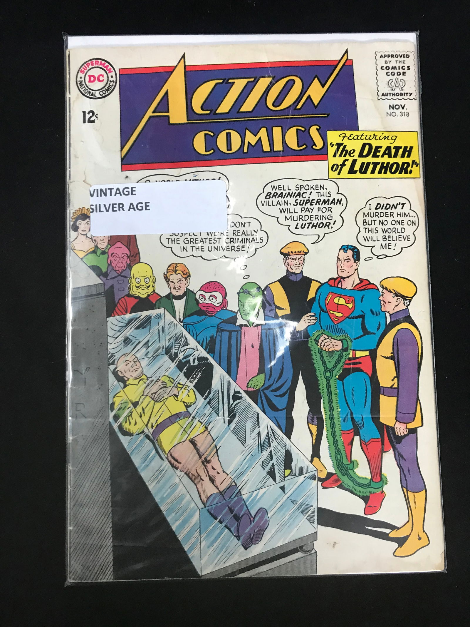 DC COMICS NO.318 ACTION COMICS (VINTAGE SILVER AGE) (1 of 1)