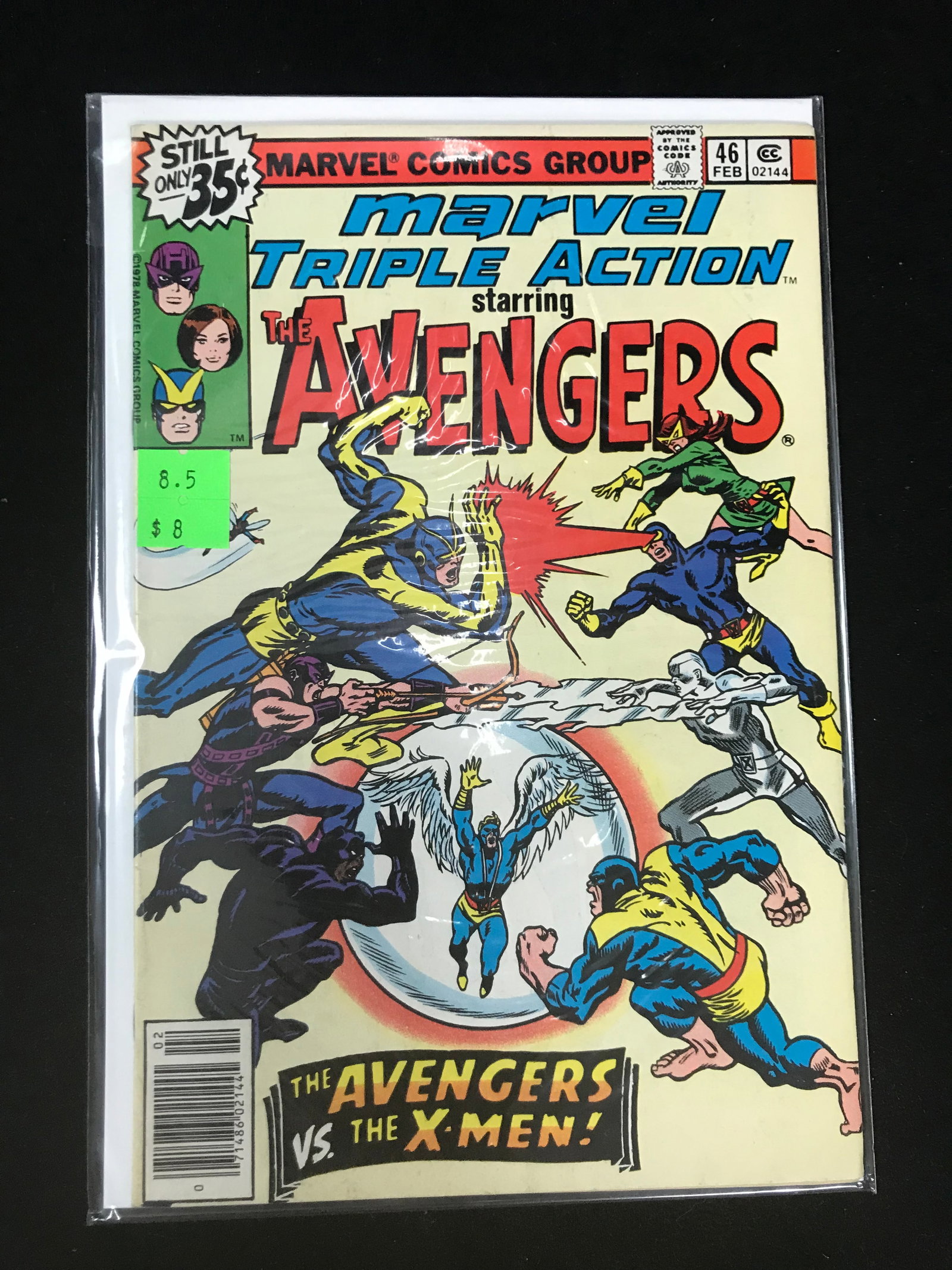 MARVEL COMICS NO.46 TRIPLE ACTION STARRING THE AVENGERS: Prices are in Canadian dollars