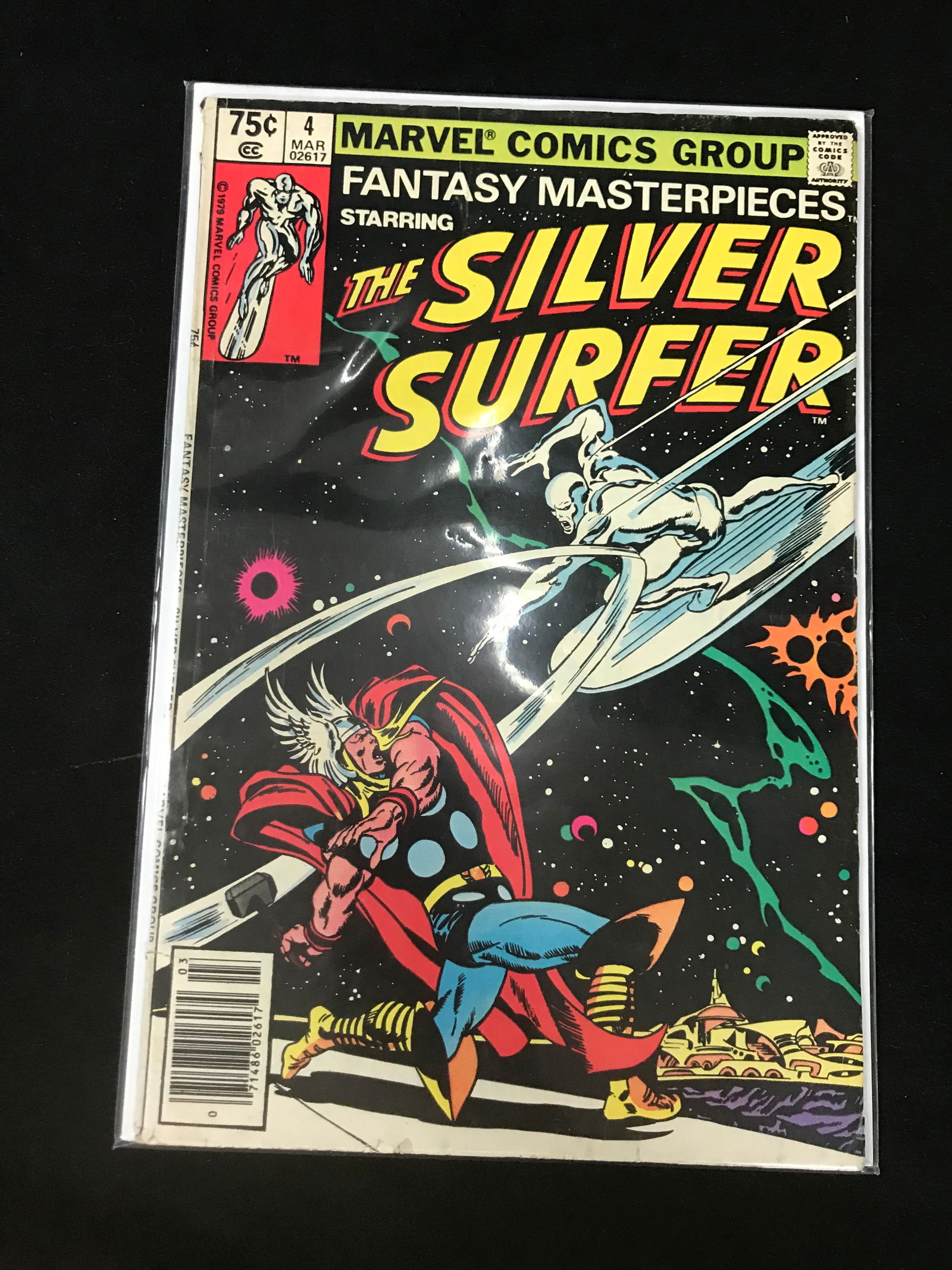 MARVEL COMICS NO.4 THE SILVER SURFER (1 of 1)