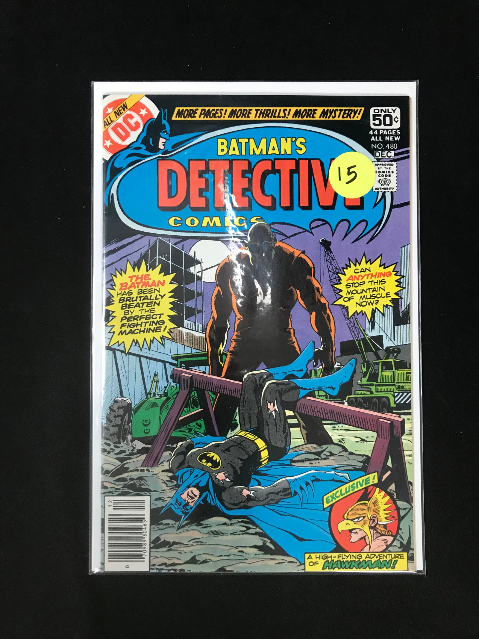 DC COMICS NO.480 BATMAN'S DETECTIVE COMICS: Prices are in Canadian dollars