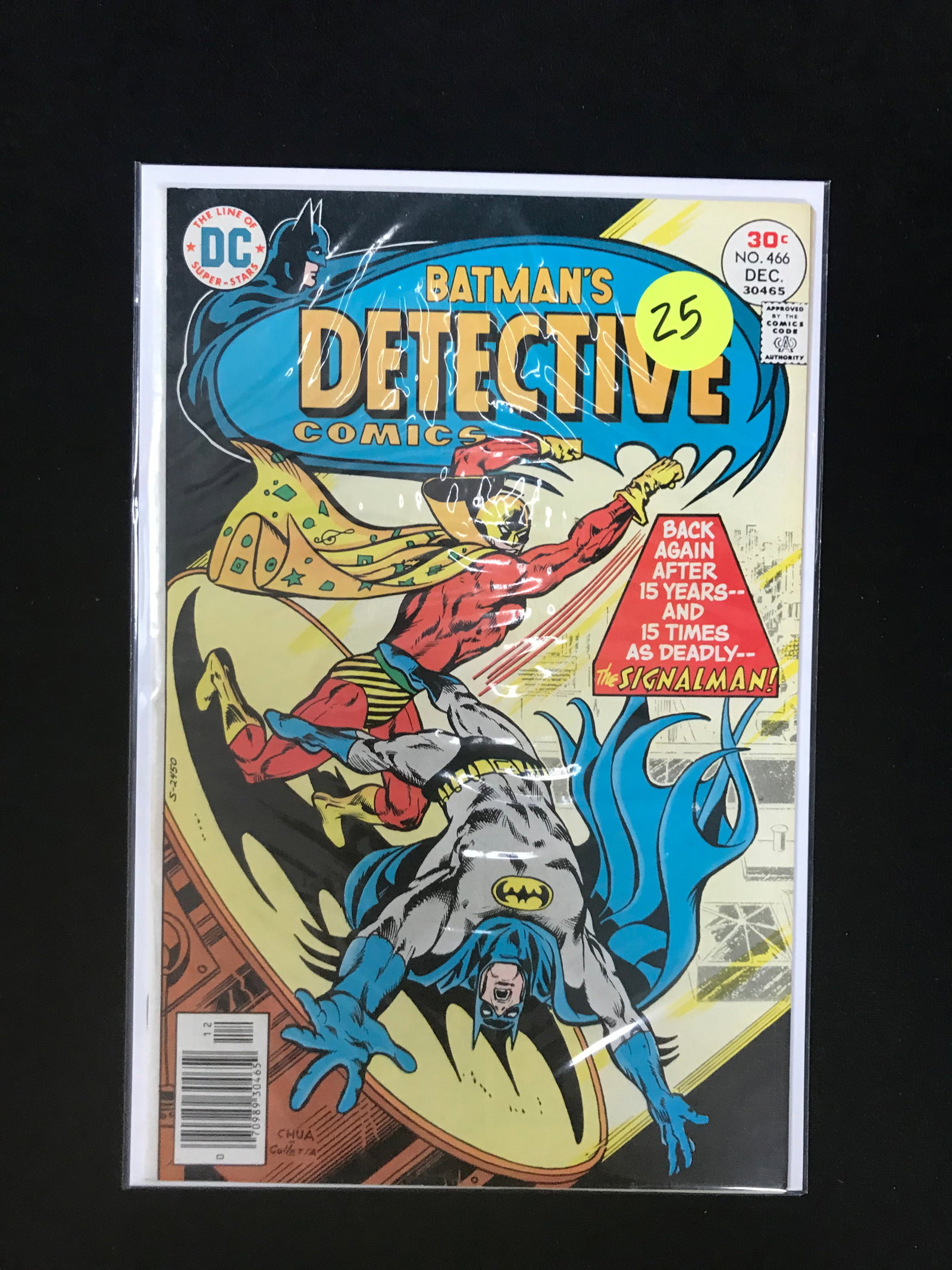 DC COMICS NO.466 BATMAN'S DETECTIVE COMICS: Prices are in Canadian dollars