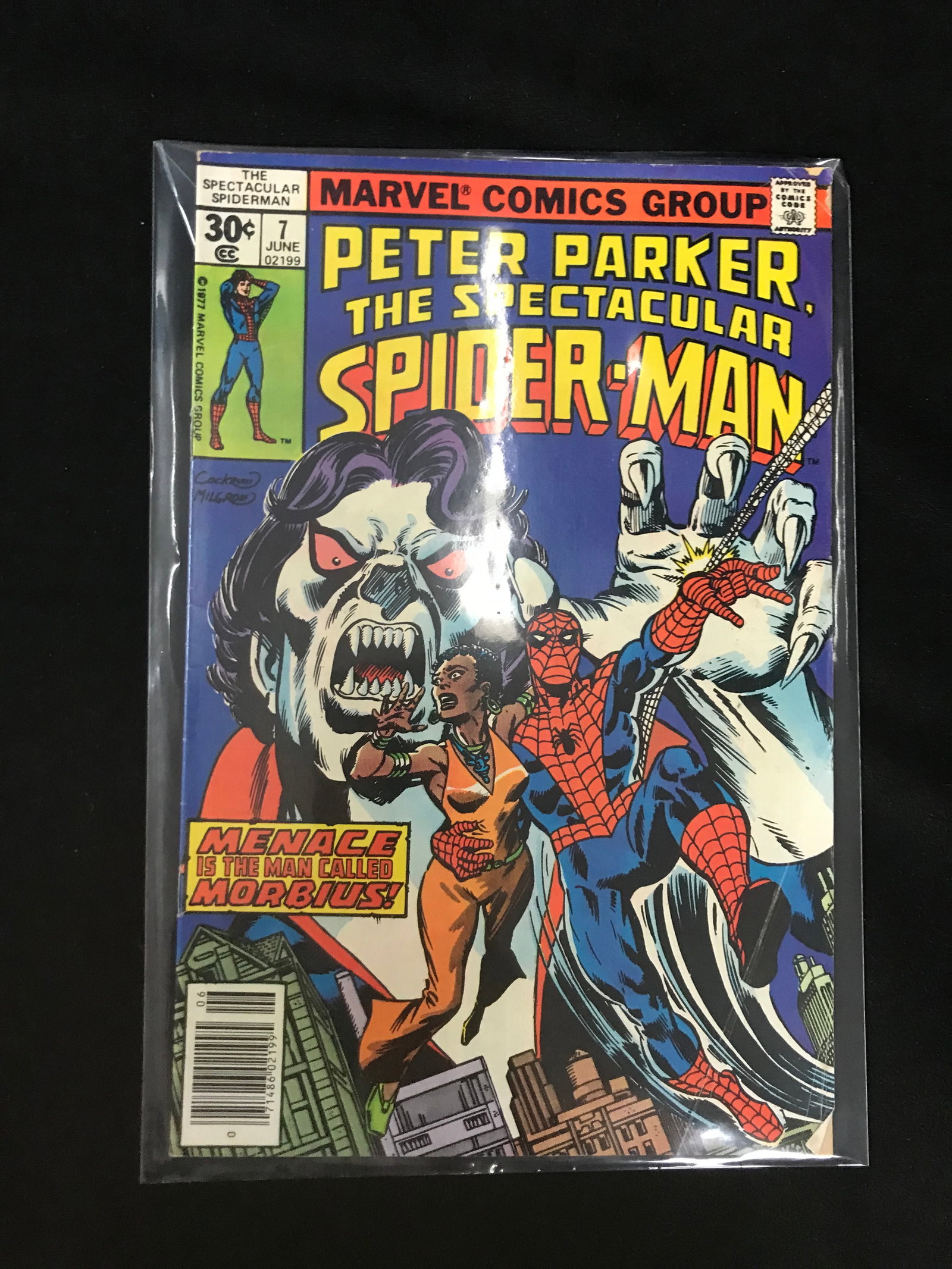 MARVEL COMICS NO.7 PETER PARKER, THE SPECTACULAR SPIDERMAN: Prices are in Canadian dollars