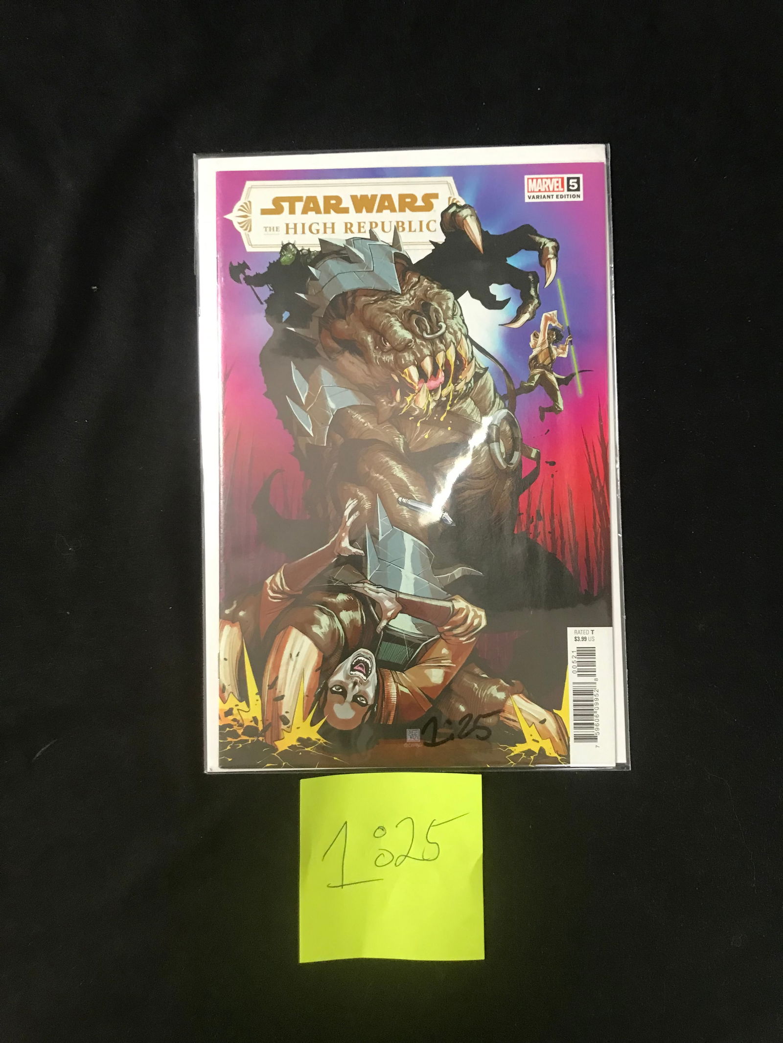 MARVEL COMICS NO.5 STAR WARS THE HIGH REPUBLIC 1:25 (1 of 1)