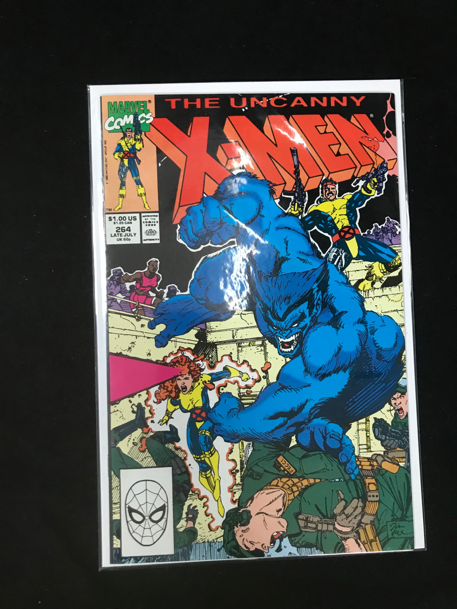 MARVEL COMICS NO.264 THE UNCANNY X-MEN: Prices are in Canadian dollars