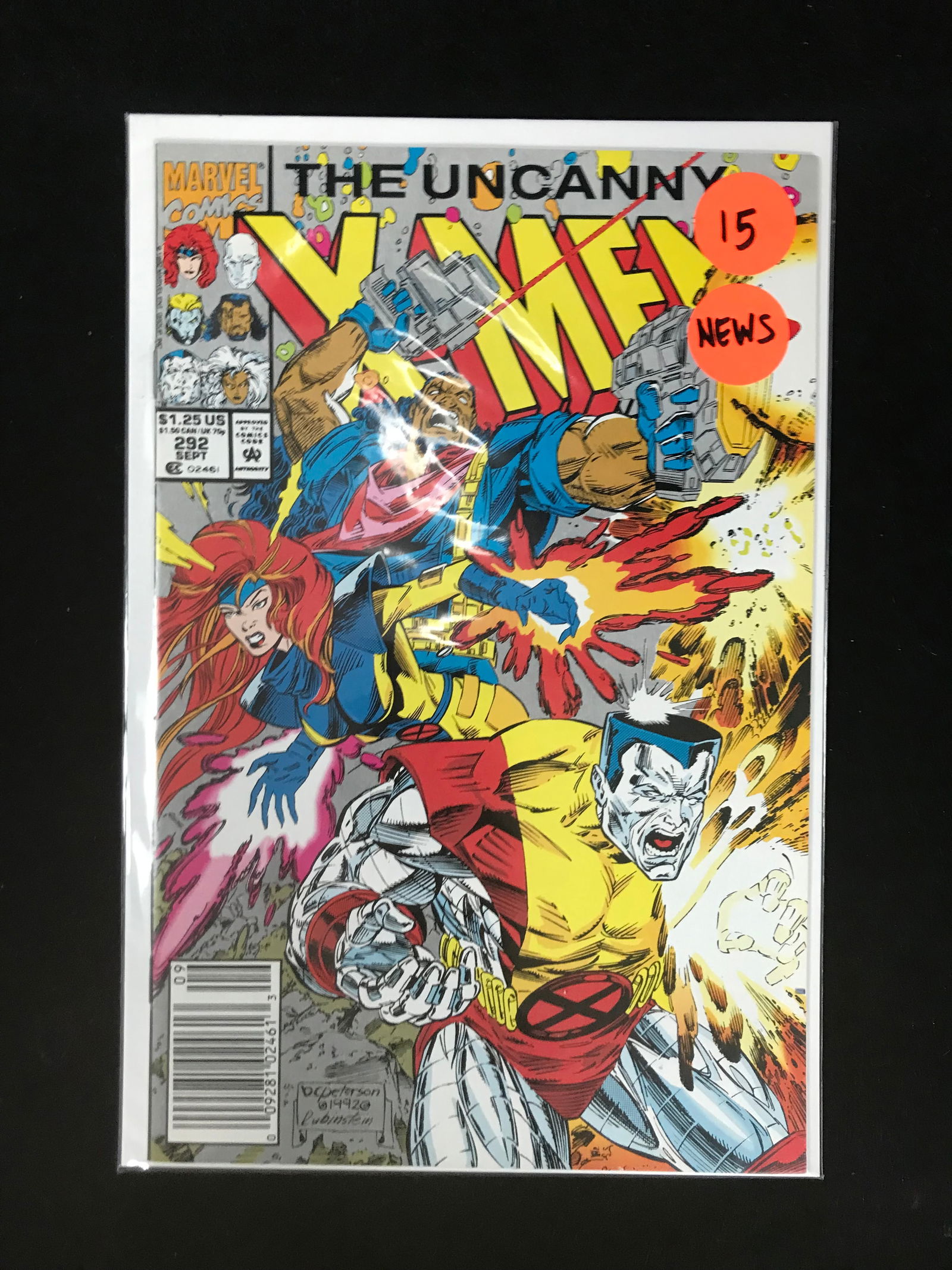 MARVEL COMICS NO.292 THE UNCANNY X-MEN: Prices are in Canadian dollars