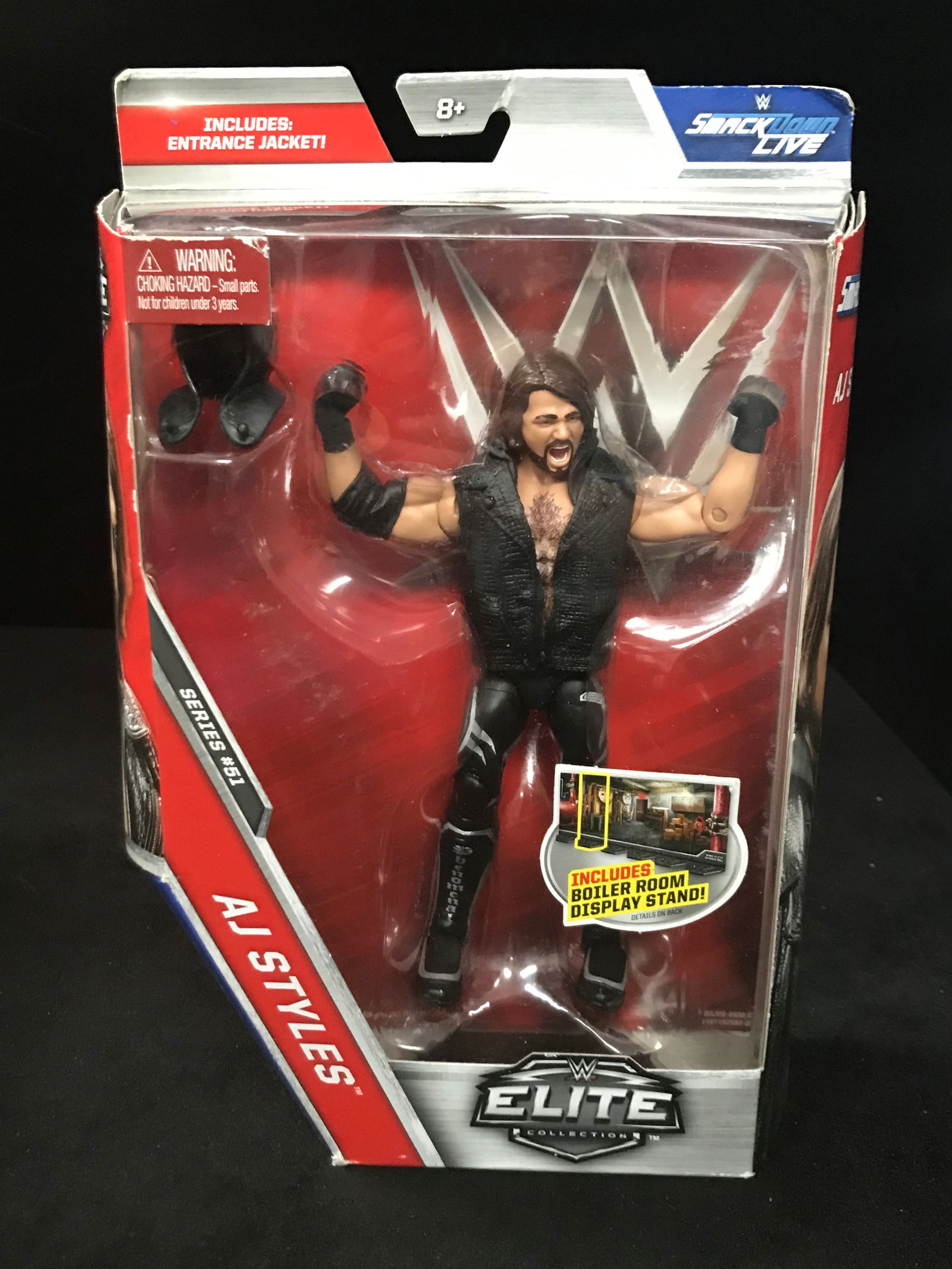 WWE ELITE COLLECTION AJ STYLES ACTION FIGURE (1 of 1)