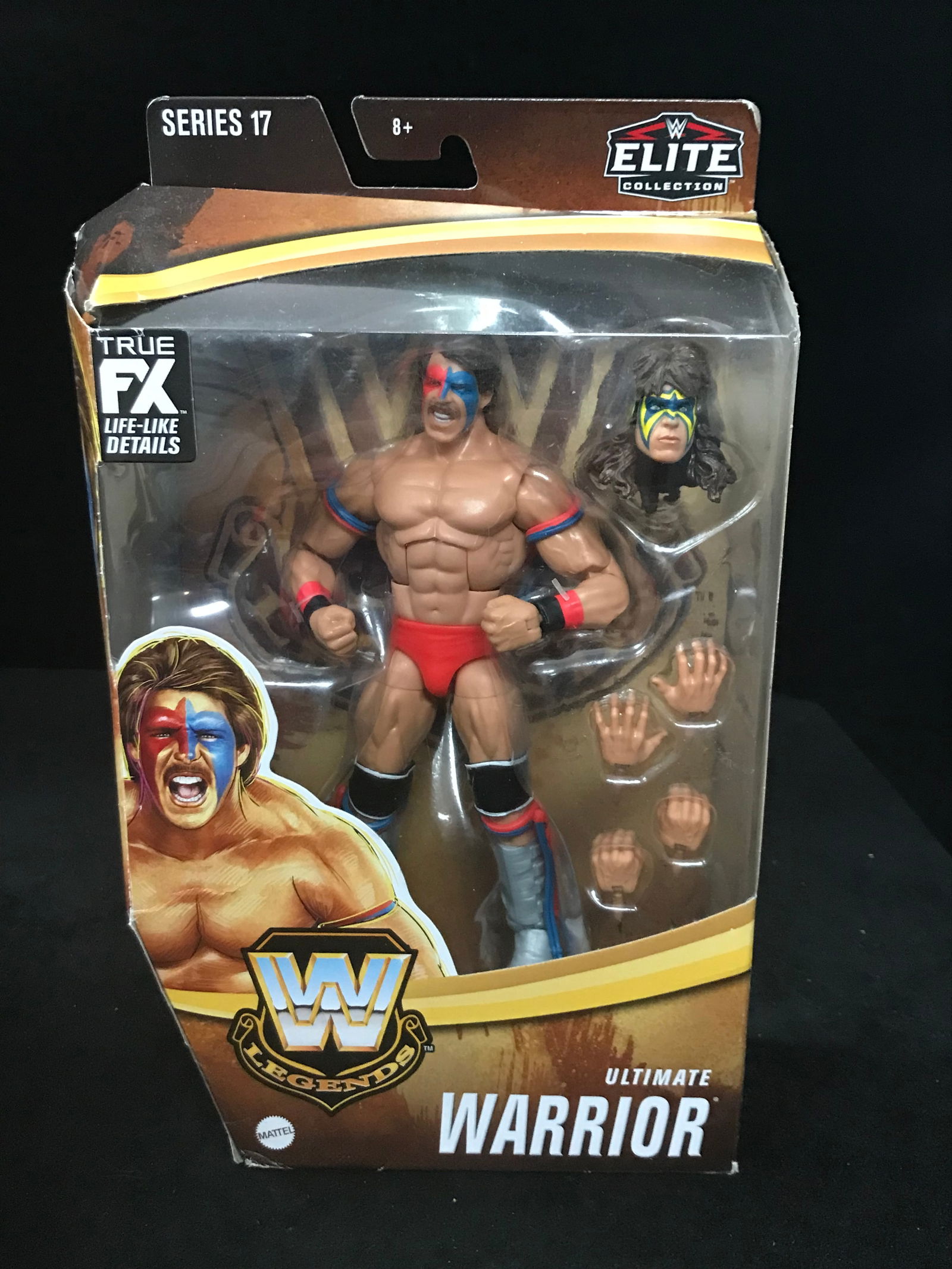 WWE ELITE COLLECTION ULTIMATE WARRIOR ACTION FIGURE (1 of 1)