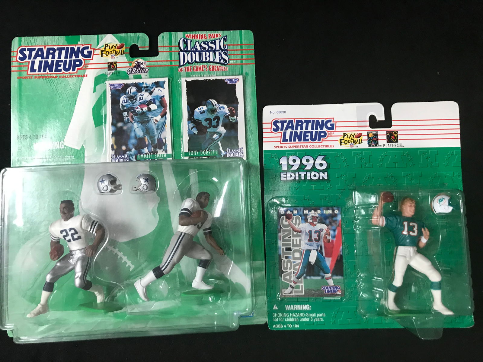 LOT OF VINTAGE STARTING LINEUP TOY FIGURES (1 of 1)