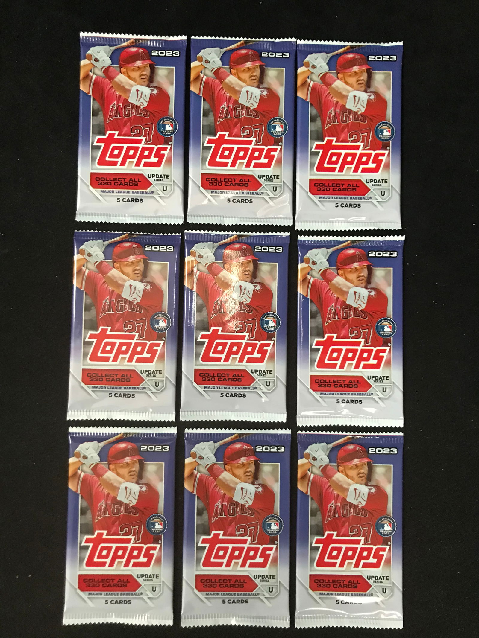 LOT OF SEALED 2023 TOPPS 2023 TOPPS BASEBALL PACKS (1 of 1)