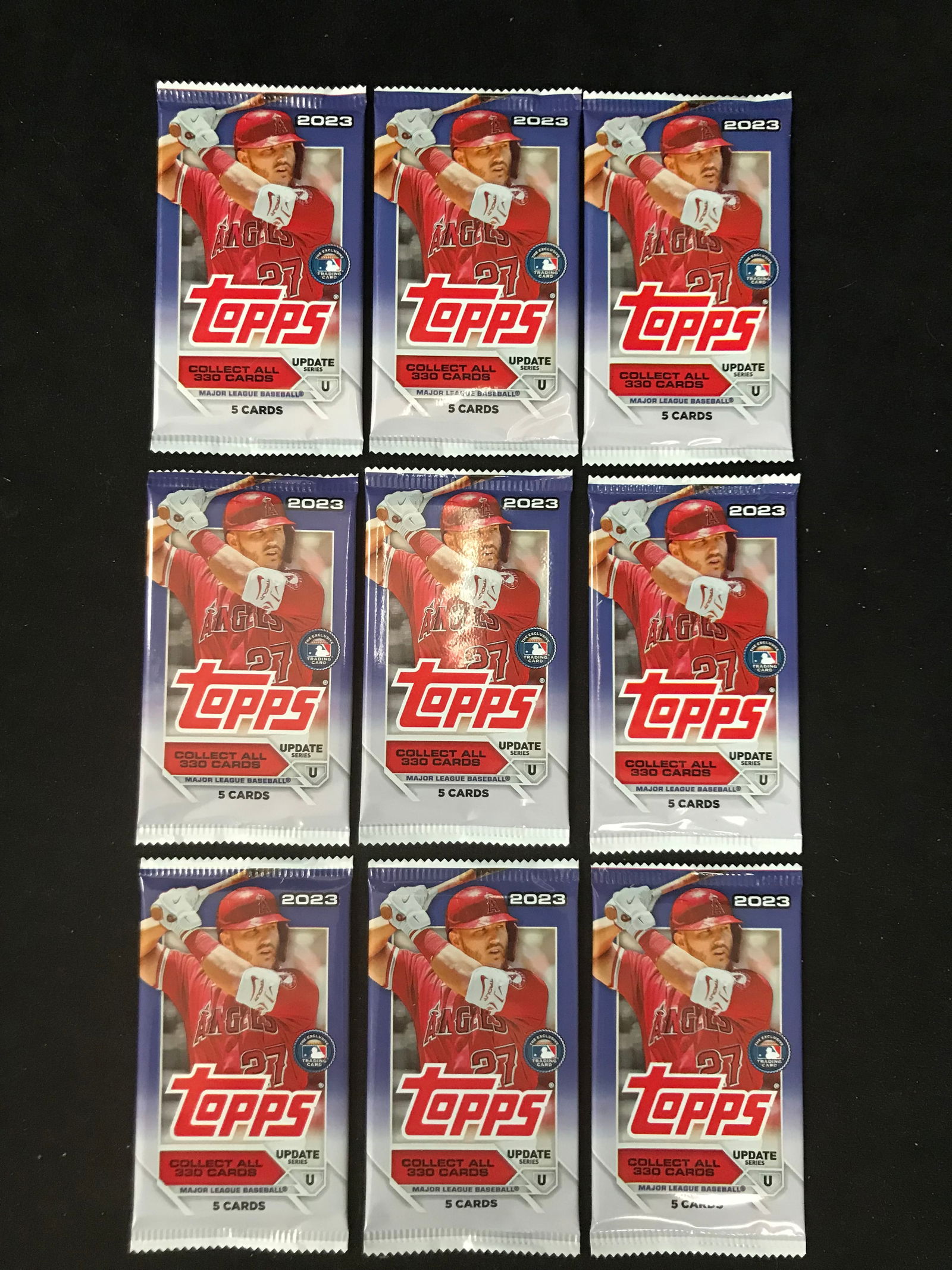 LOT OF SEALED 2023 TOPPS 2023 TOPPS BASEBALL PACKS (1 of 1)