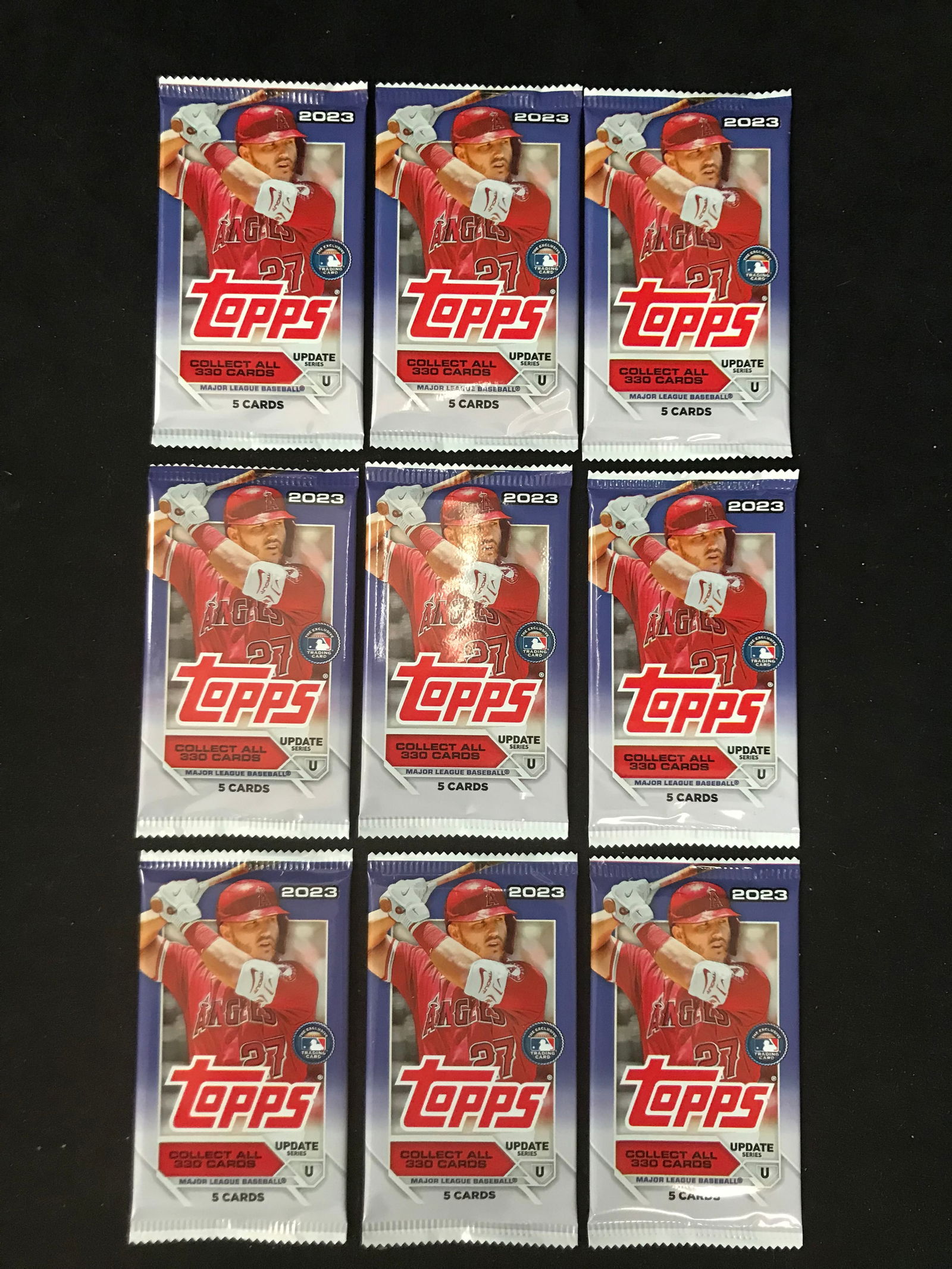 LOT OF SEALED 2023 TOPPS 2023 TOPPS BASEBALL PACKS (1 of 1)