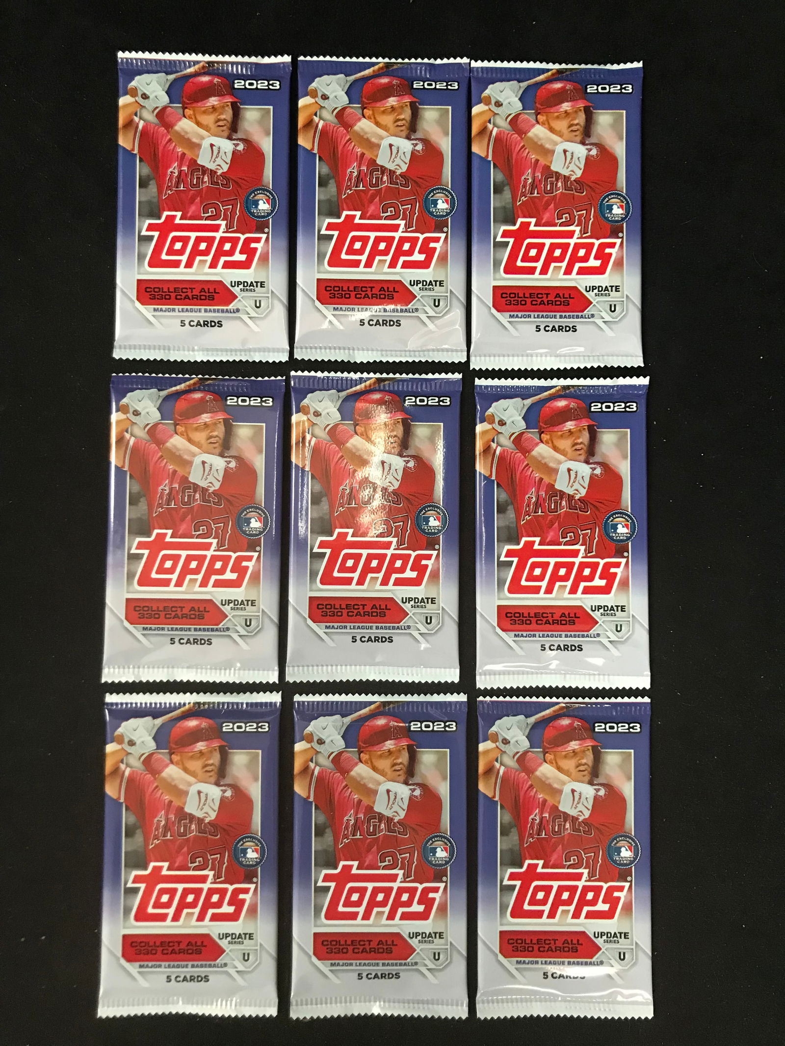 LOT OF SEALED 2023 TOPPS 2023 TOPPS BASEBALL PACKS (1 of 1)