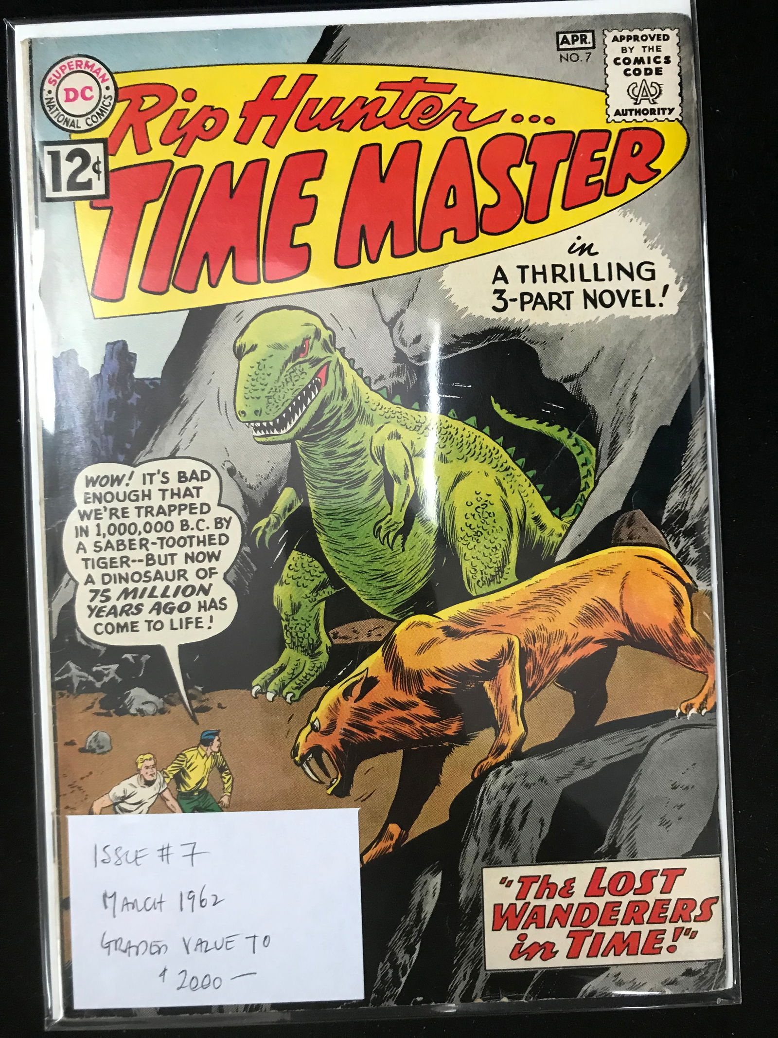 DC COMICS NO.7 RIP MASTER TIME HUNTER (1 of 1)