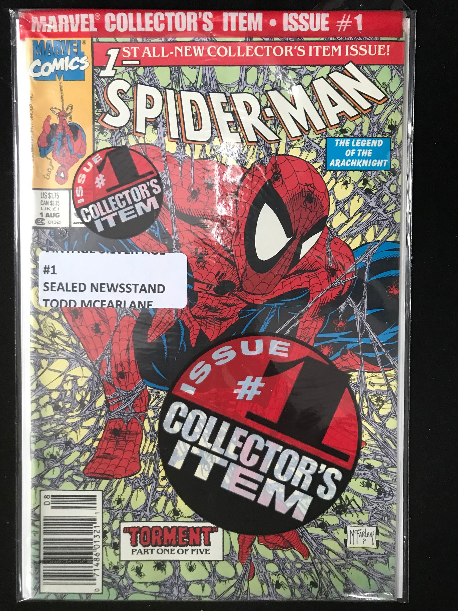 MARVEL COMICS NO.1 THE AMAZING SPIDERMAN (SEALED NEWSSTAND) (1 of 1)