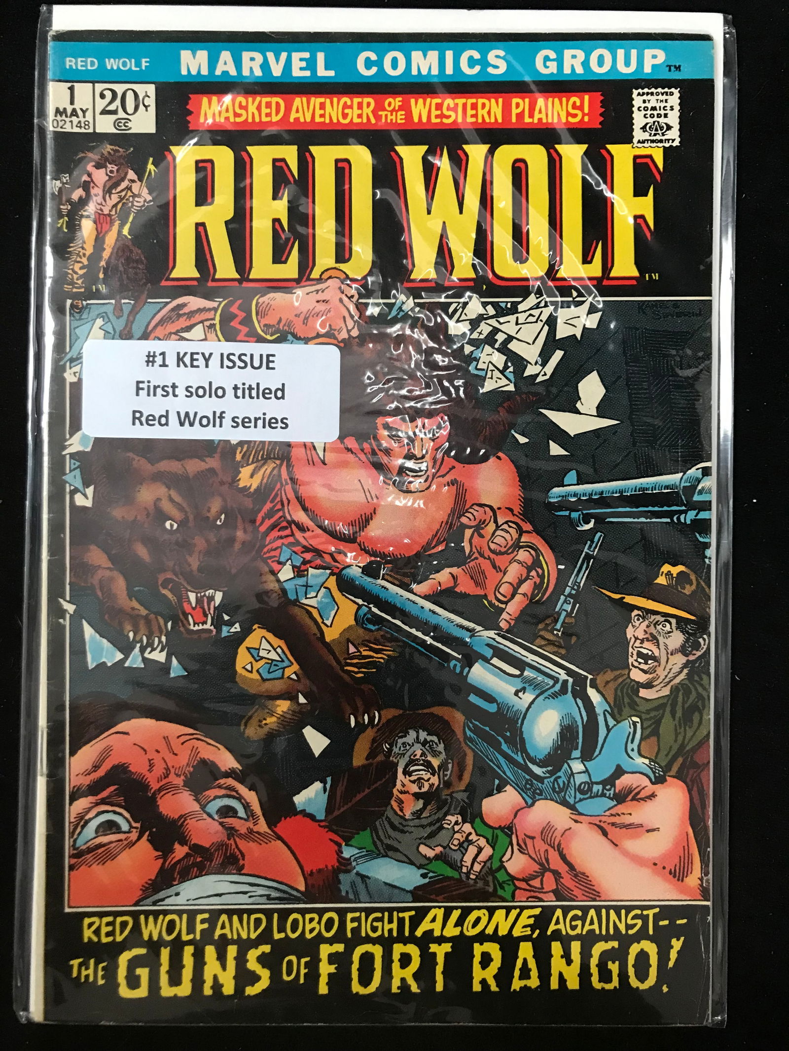MARVEL COMICS NO.1 RED WOLF (1ST SOLO TITLED RED WOLF SERIES) (1 of 1)