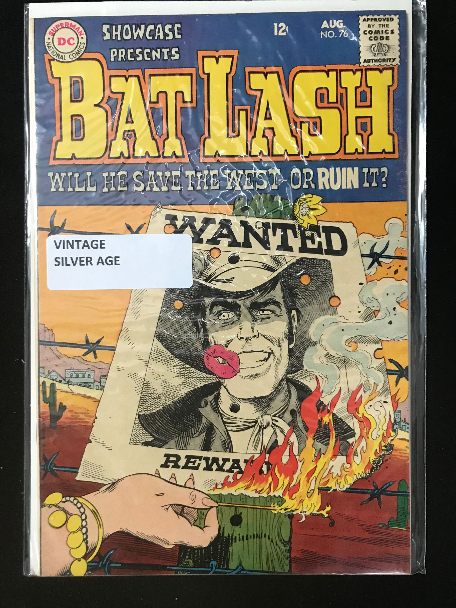 DC COMICS NO.76 BAT LASH (VINTAGE SILVER AGE) (1 of 1)