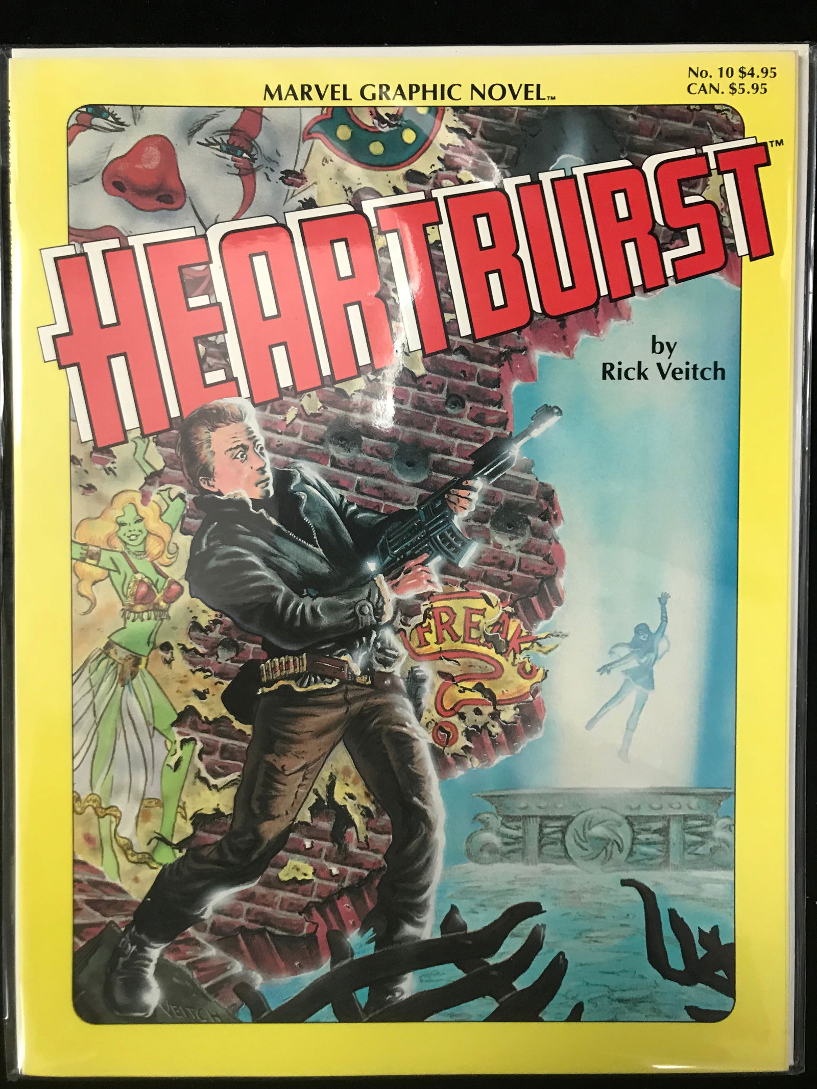 MARVEL COMICS GRAPHIC NOVEL HEARTBURST NO.1 (1 of 1)