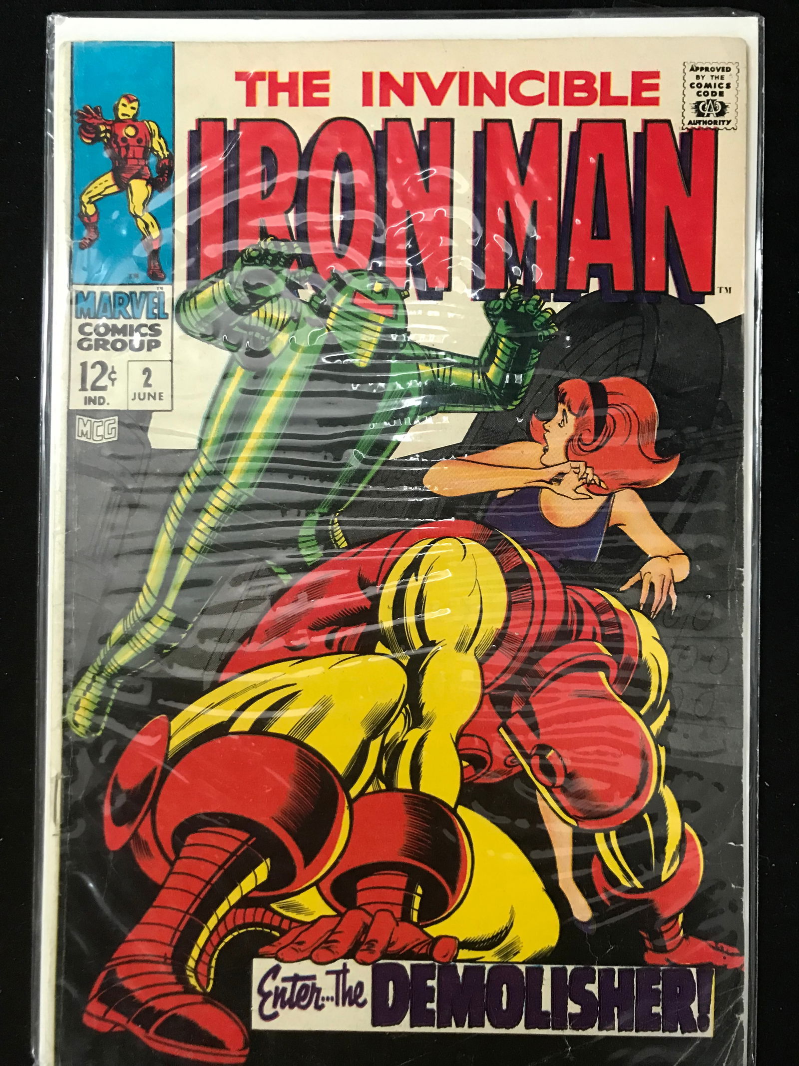 MARVEL COMICS THE INVINCIBLE IRON MAN NO.2 (1 of 1)