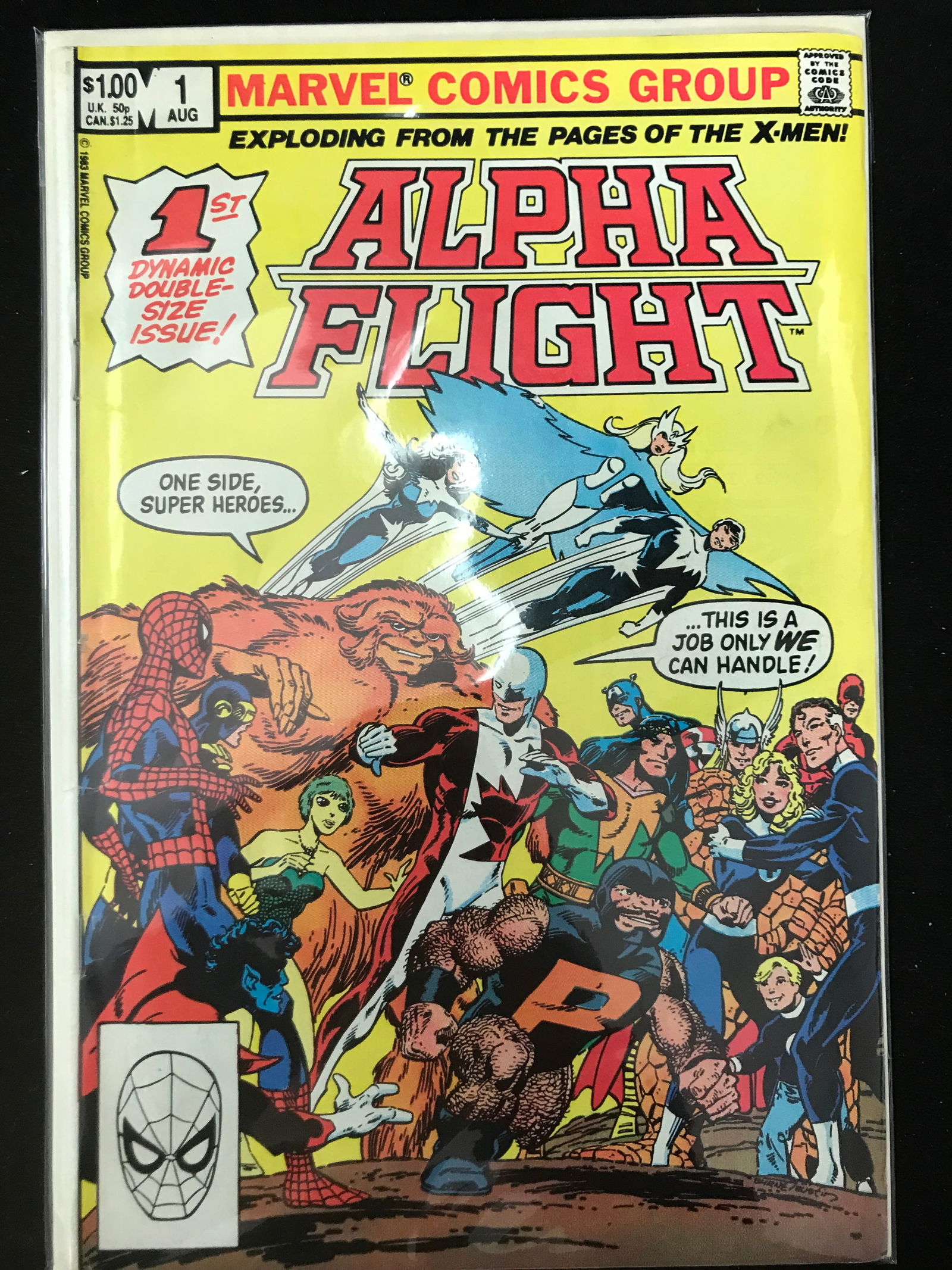 MARVEL COMICS ALPHA FIGHT NO.1 (1 of 1)