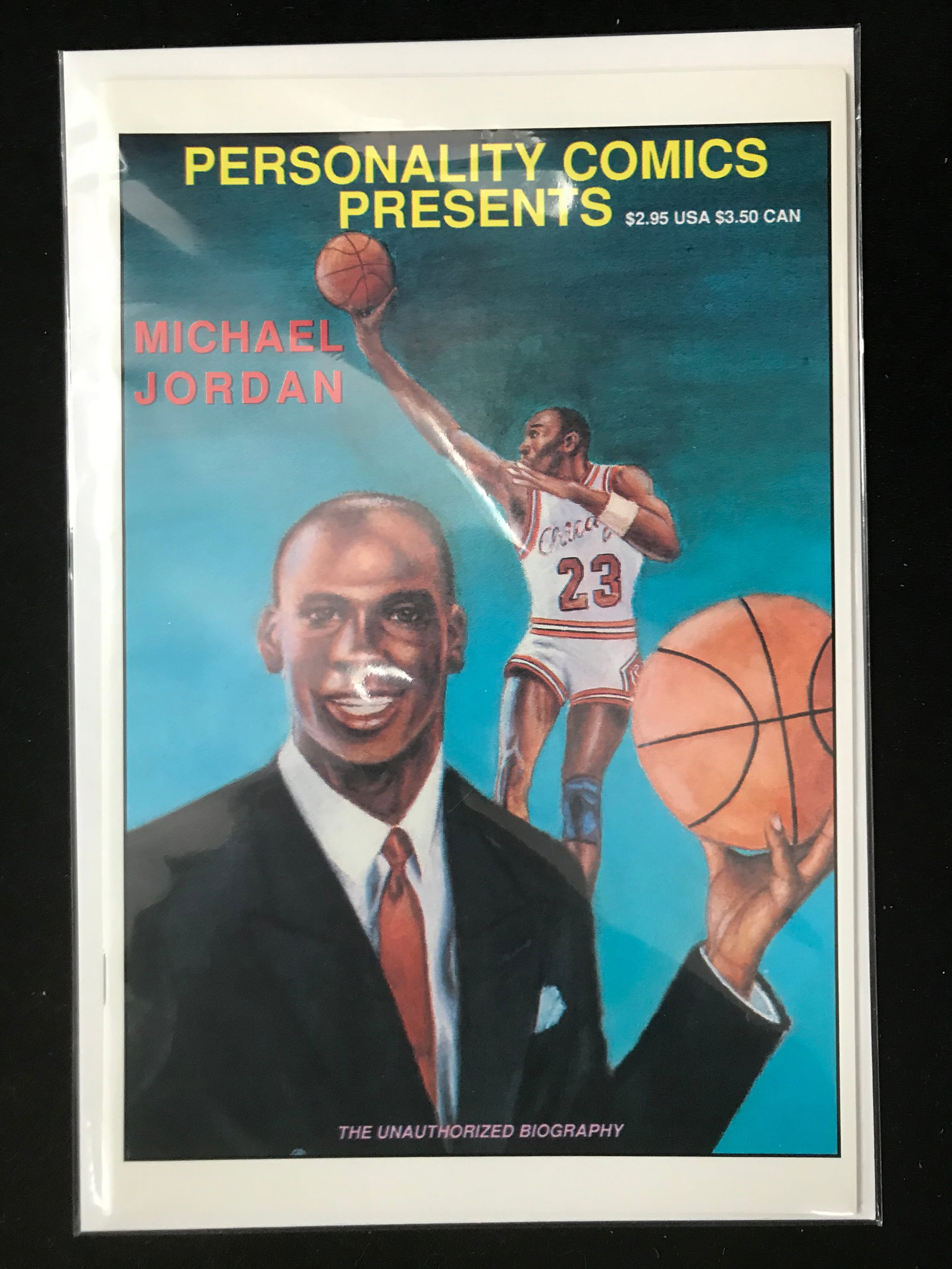 PERSONALUTY COMICS MICHAEL JORDAN COMIC: Prices are in Canadian dollars